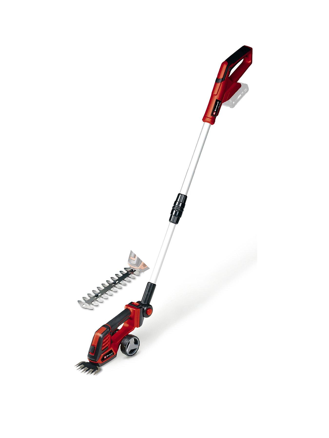 undefined Garden Expert Cordless Grass and Bush Shear 18V, 100mm width with Extension Pole