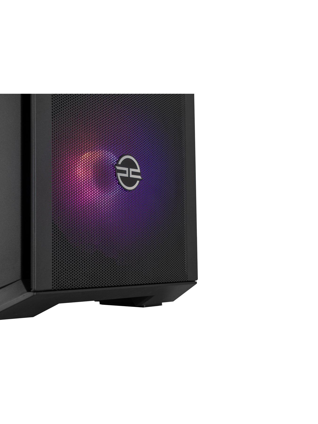  image of pcspecialist-fusion-500-gaming-desktop-geforce-rtx-5070-amd-ryzen-7nbsp16gb-ram-1tb-ssdnbsp--black