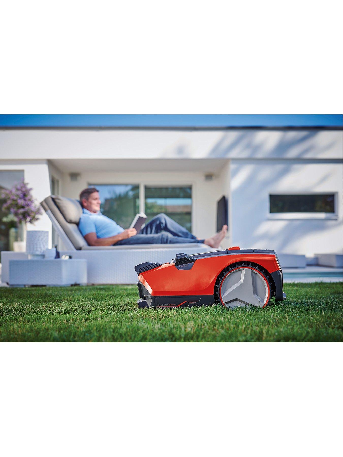  image of einhell-pxc-cordless-robotic-lawn-mower-freelexo-500-cam-18v-includes-battery