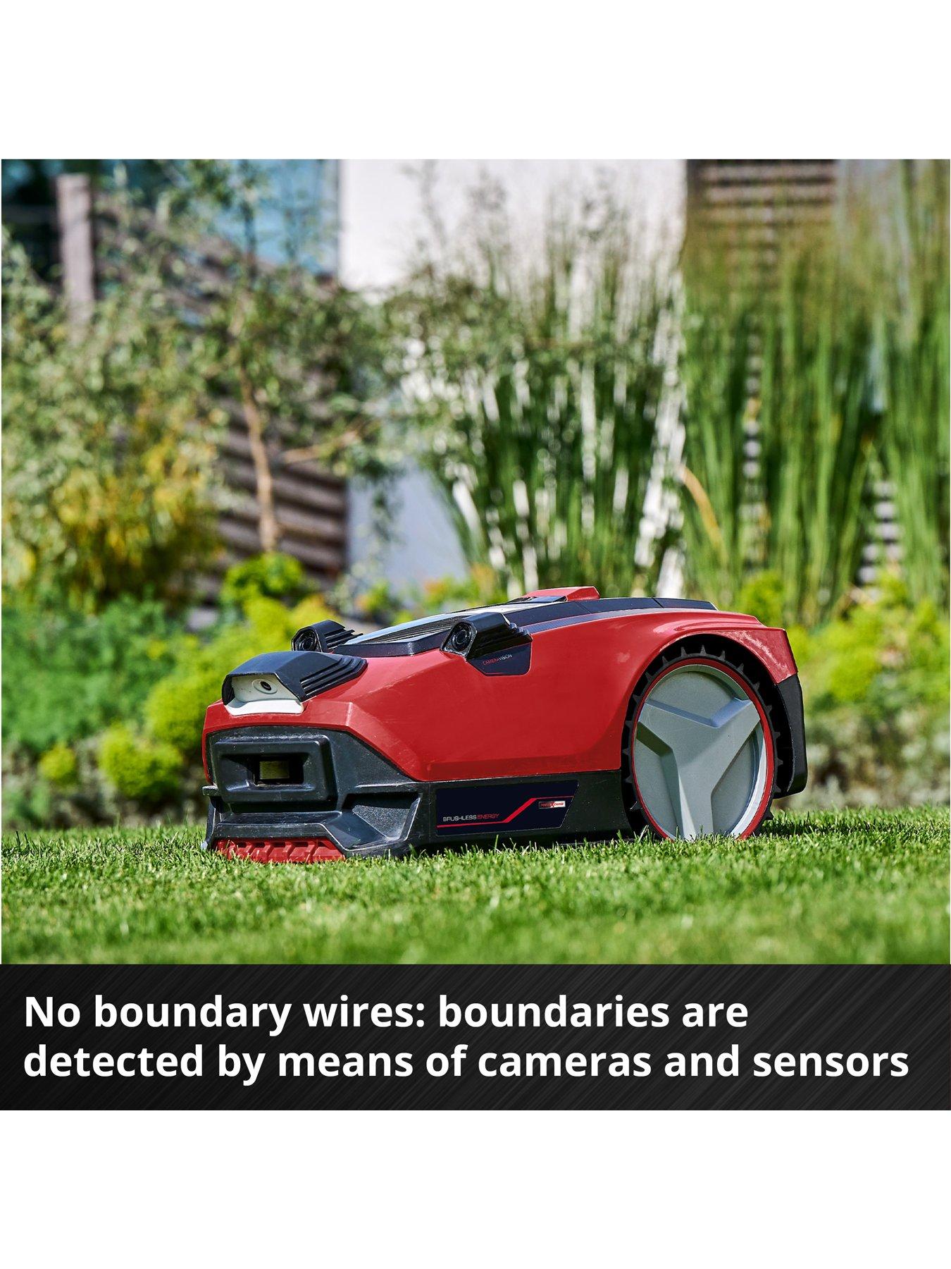  image of einhell-pxc-cordless-robotic-lawn-mower-freelexo-500-cam-18v-includes-battery