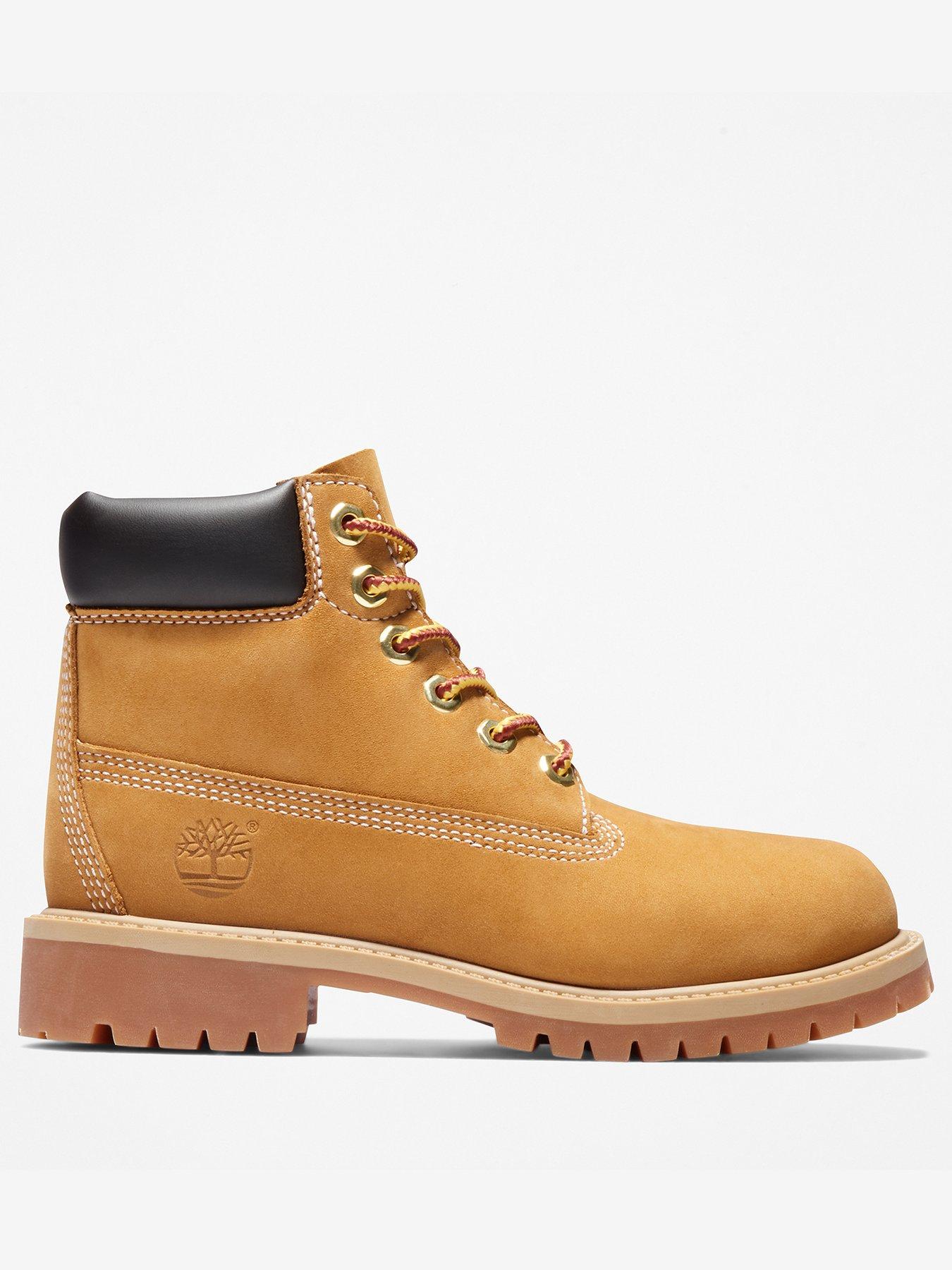 timberland-junior-6-in-lace-waterproof-boots-brown