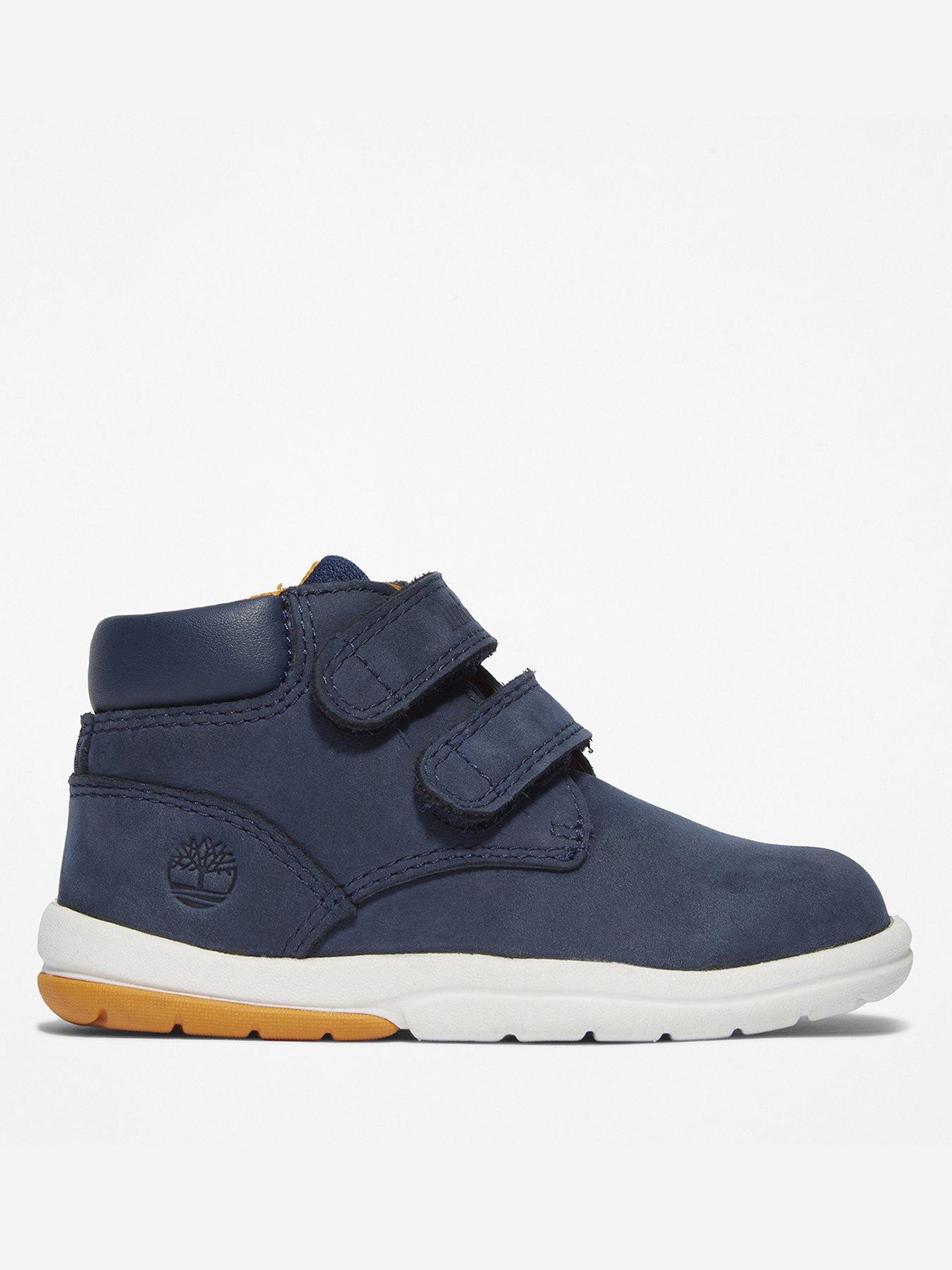 Image 1 of 6 of Timberland Toddler Mid Hook &amp; Loop Boot - Navy