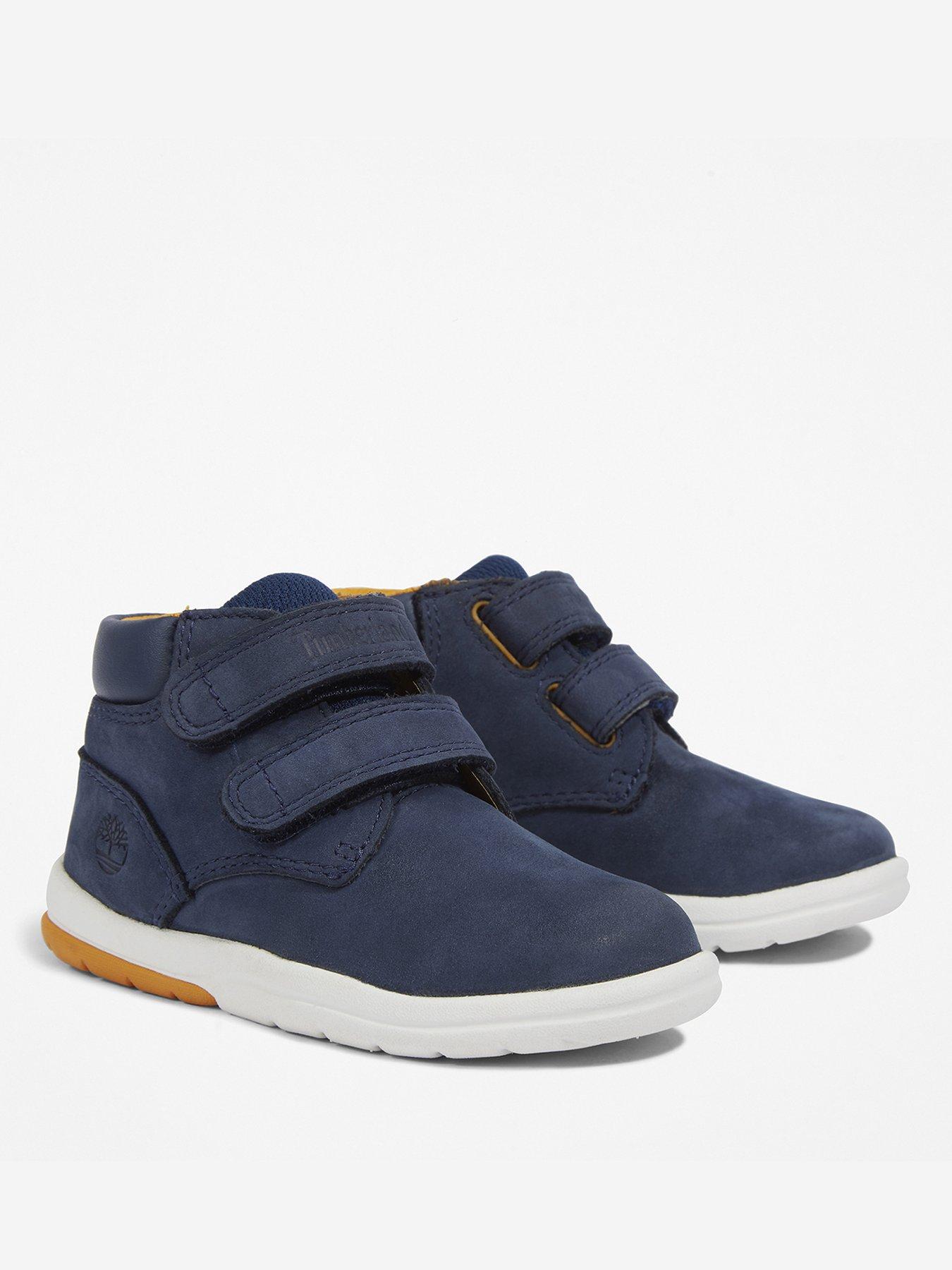 Image 2 of 6 of Timberland Toddler Mid Hook &amp; Loop Boot - Navy