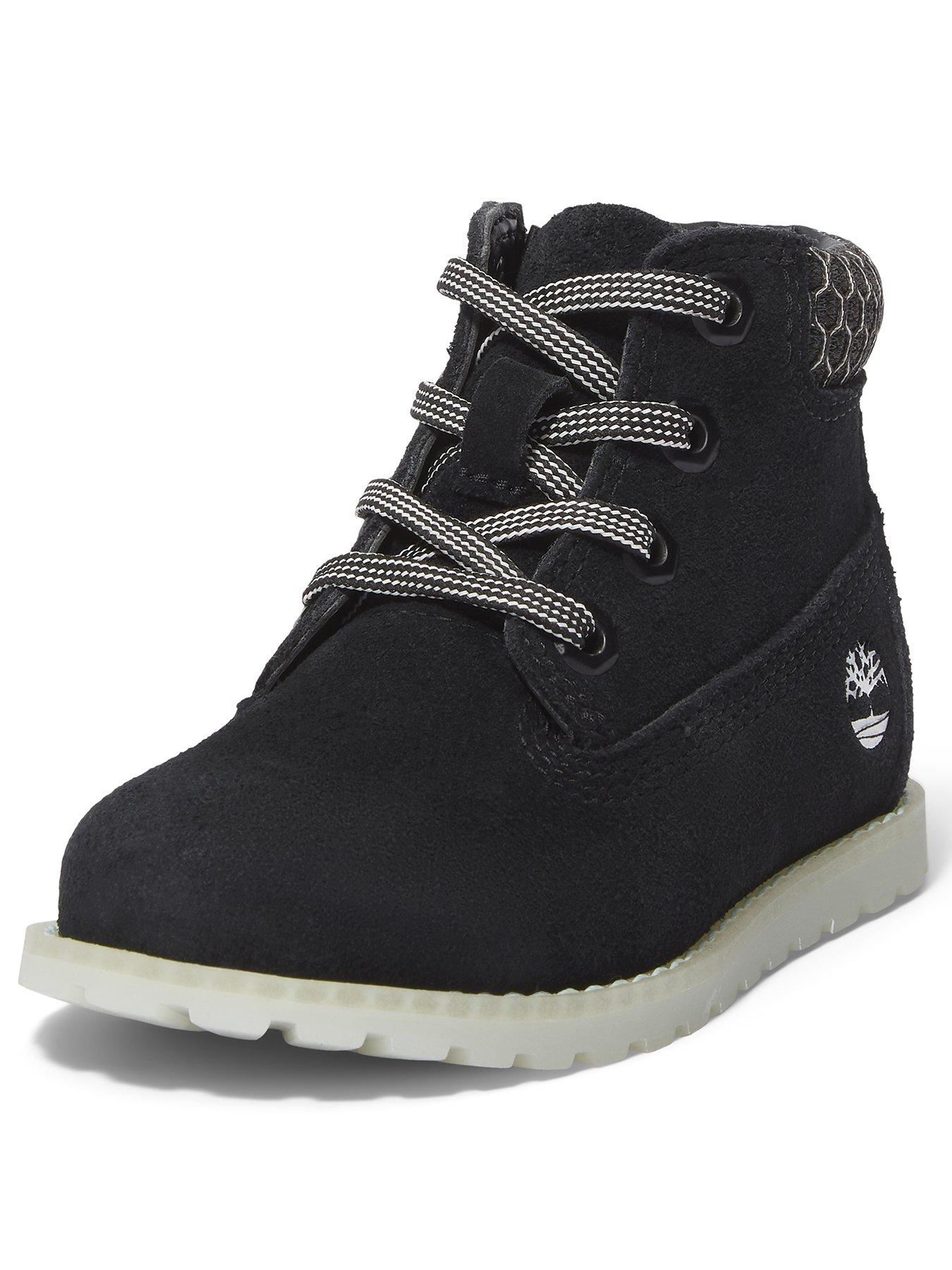  image of timberland-toddler-mid-lace-zip-boots-black