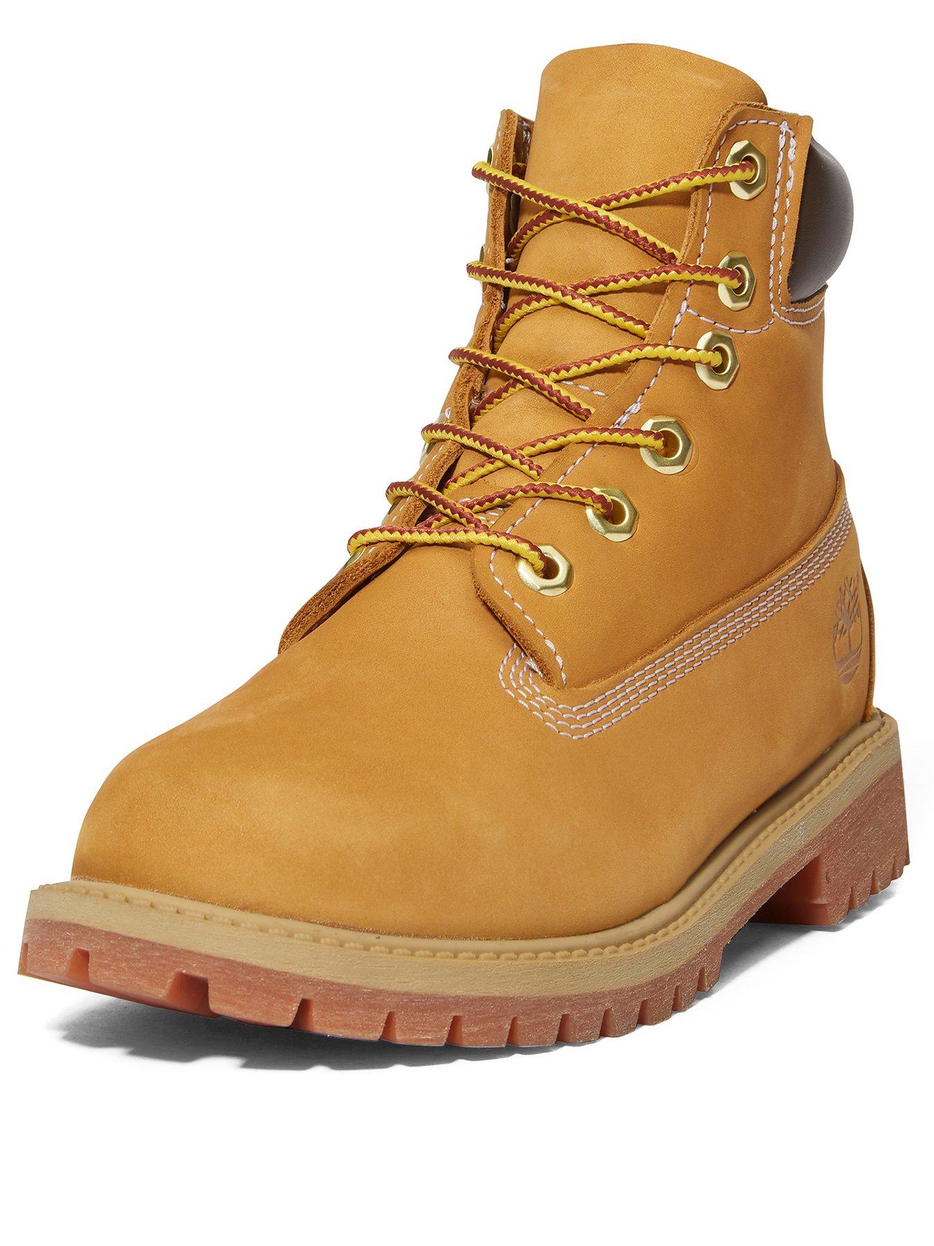Image 2 of 5 of Timberland Youth 6 In Lace Waterproof Boots - Brown