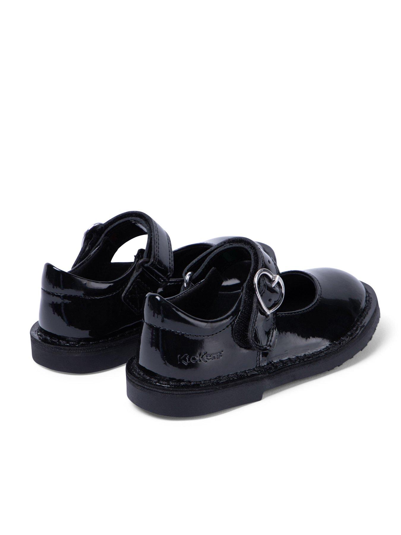 Image 4 of 4 of Kickers Toddler Adlar Mj Heart Patl If Blk - Black