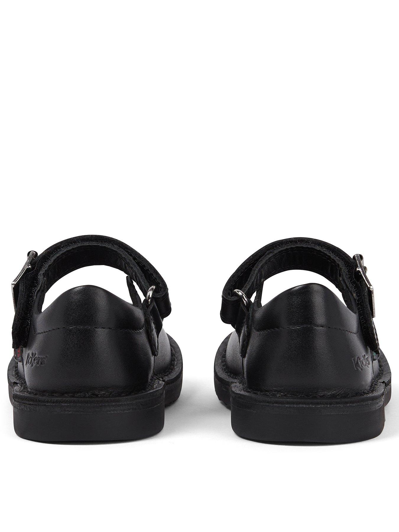 Image 3 of 6 of Kickers Toddler Adlar Mj Scallop Lthr If Blk - Black