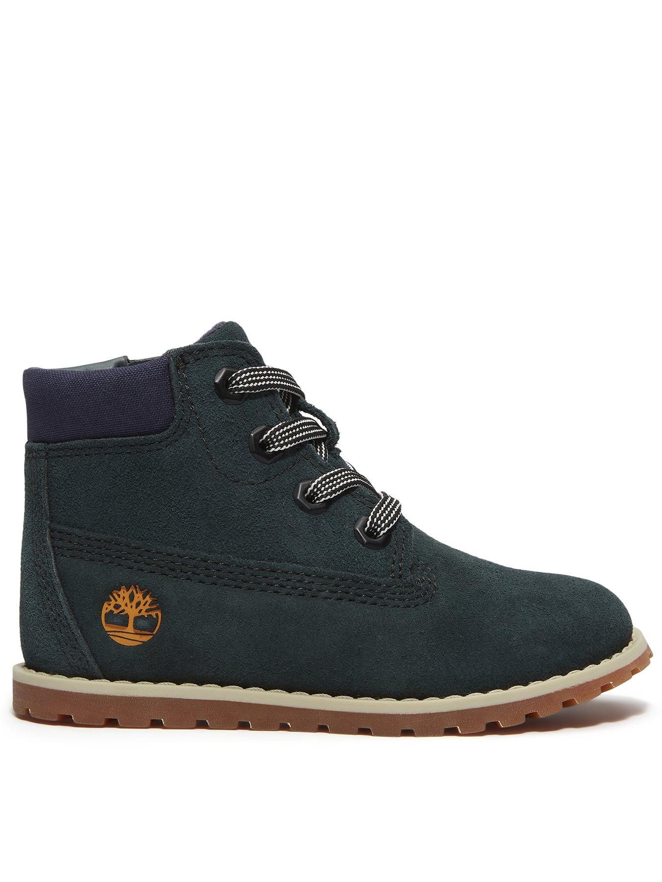 Timberland Toddler Mid Lace Zip Boots - Green