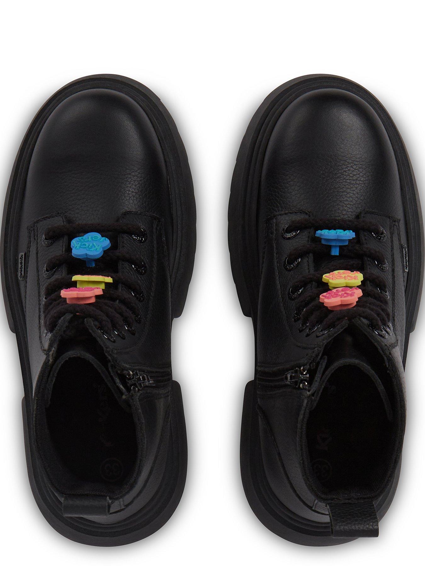 Image 4 of 6 of Kickers Junior Kenzi Boot Charm Lthr Jf Blk - Black