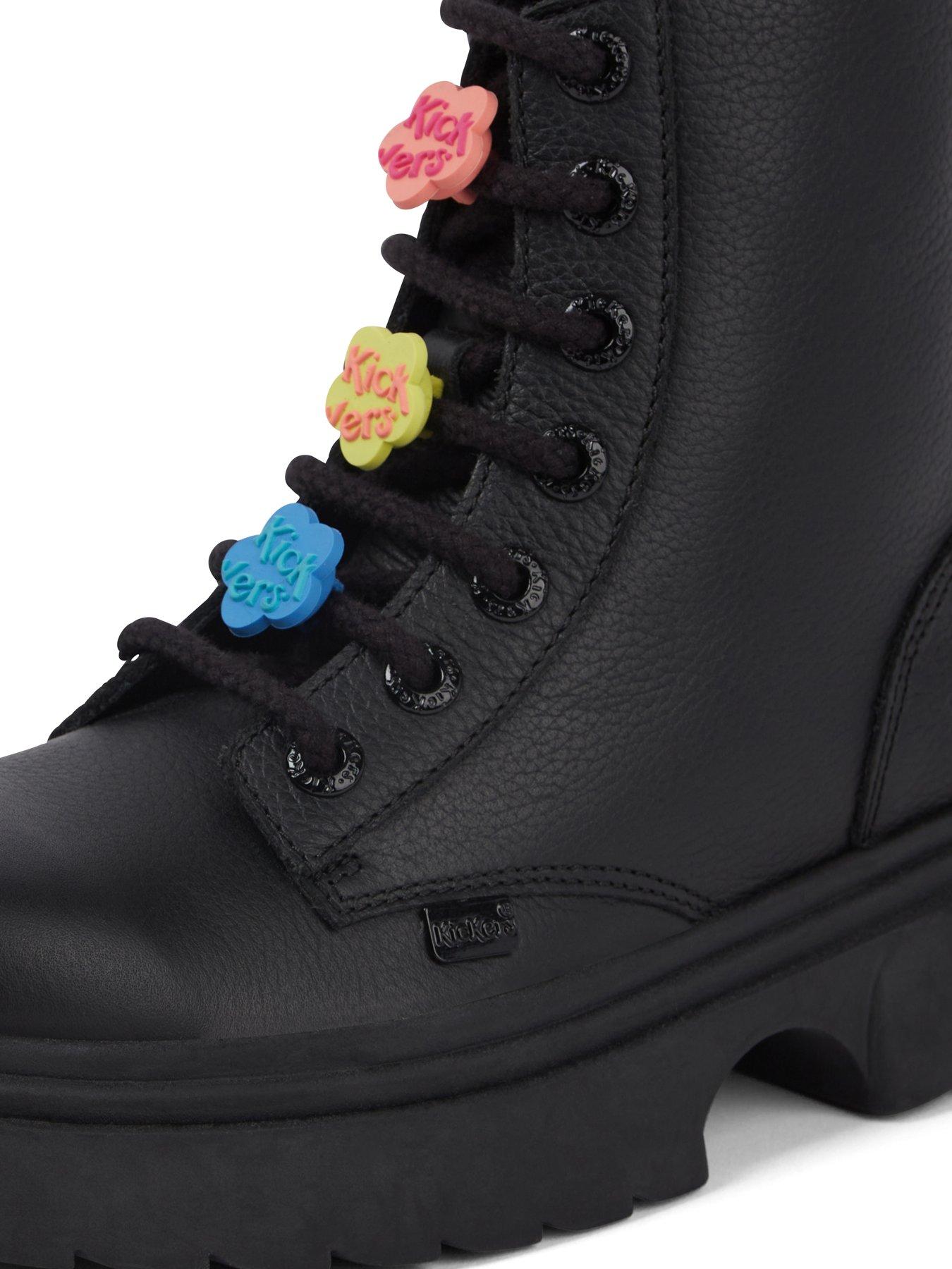 Image 6 of 6 of Kickers Junior Kenzi Boot Charm Lthr Jf Blk - Black