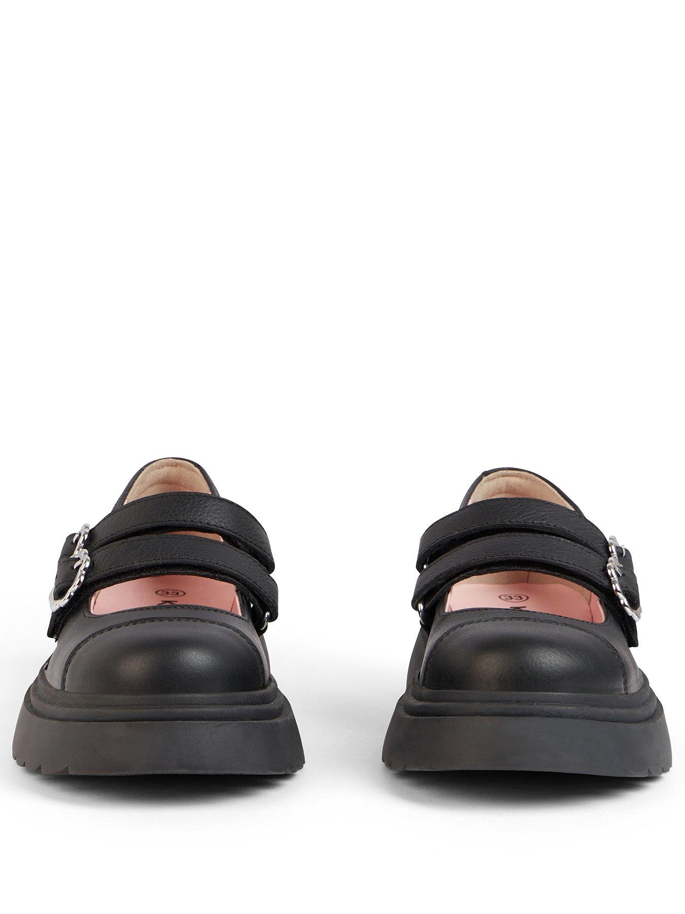 Image 2 of 5 of Kickers Junior Kenzi Mj Lthr Jf Blk - Black