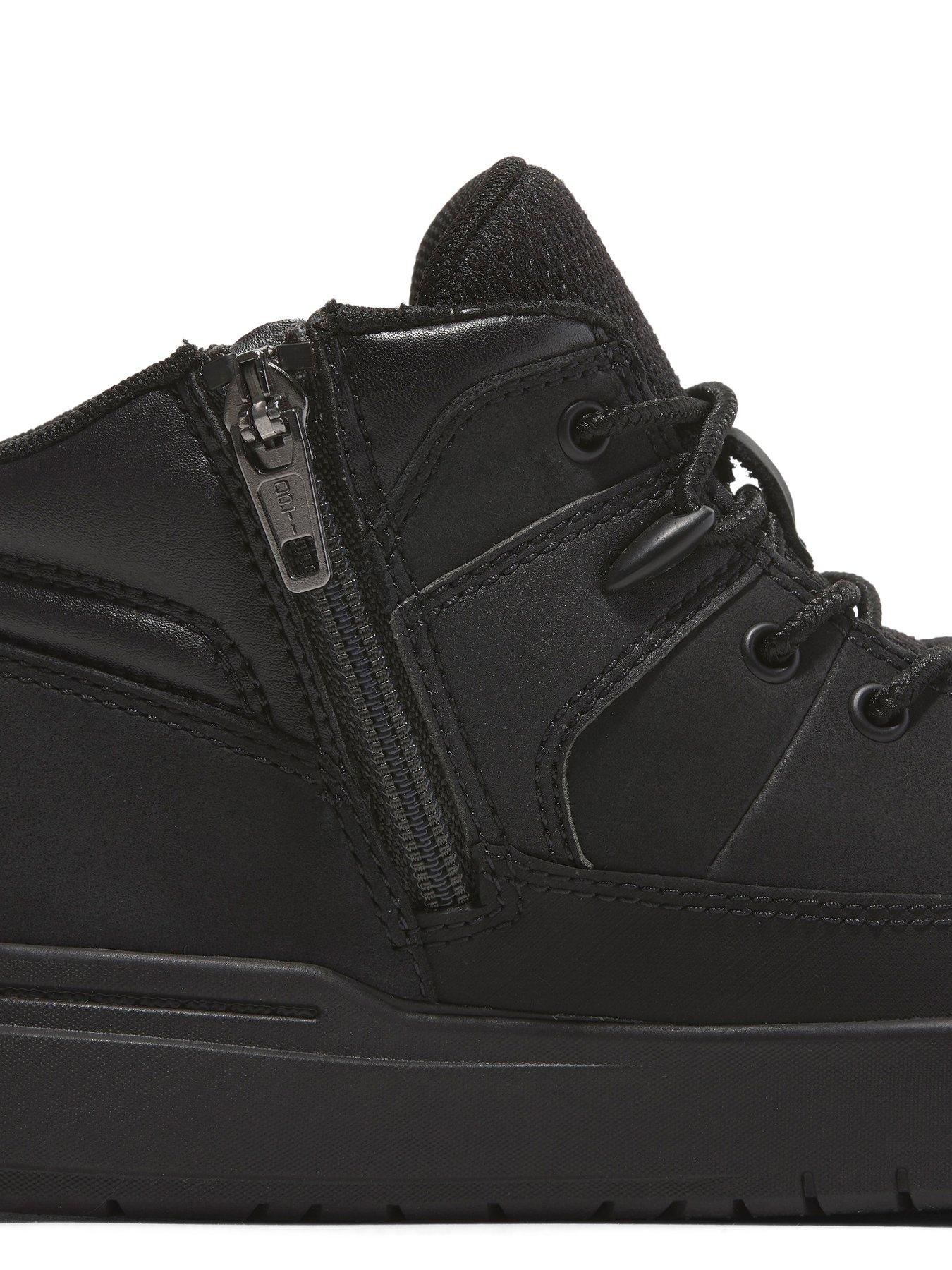  image of timberland-junior-mid-heightnbsplace-up-sneakers-black