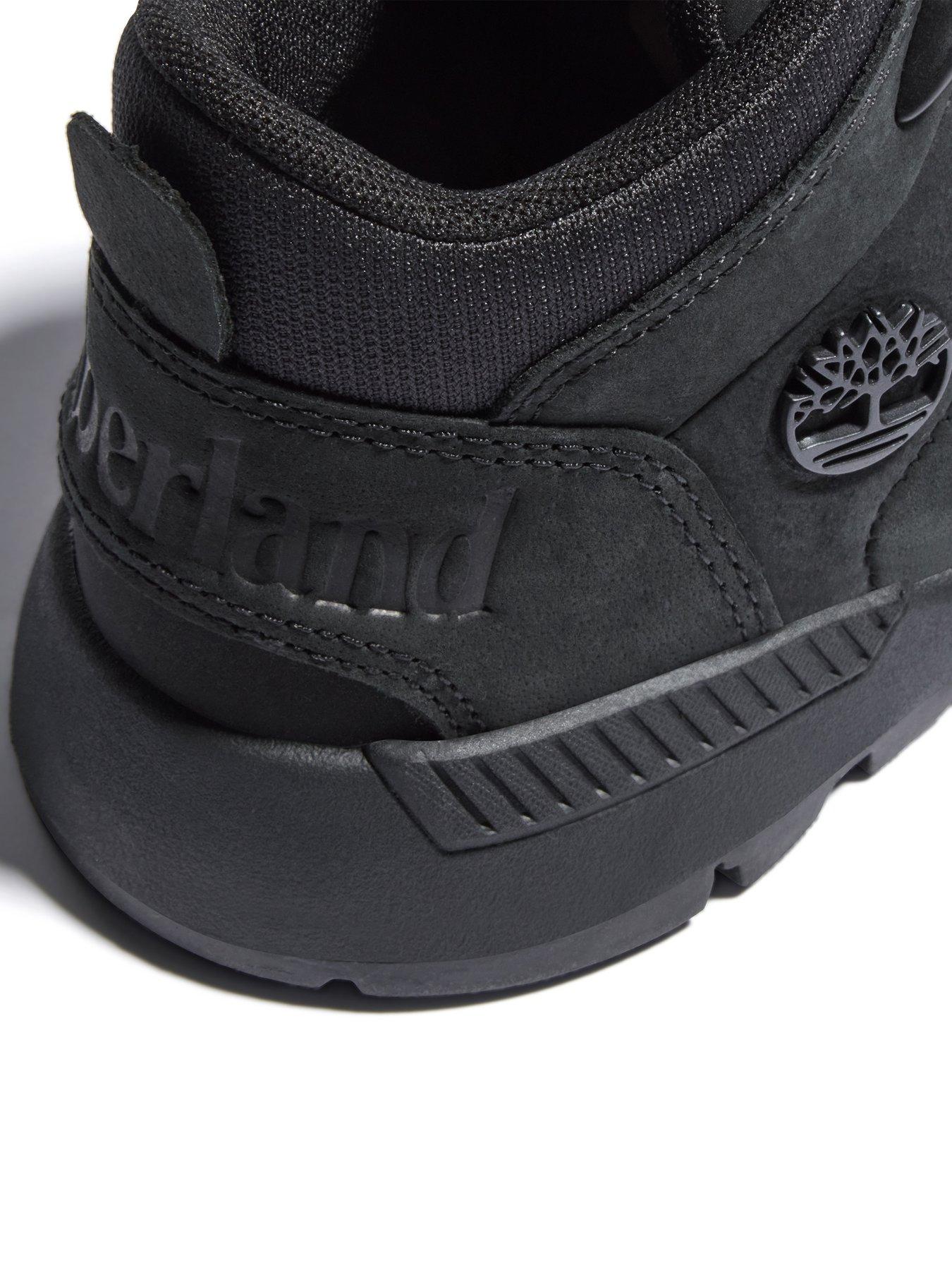 Image 4 of 4 of Timberland Sprint Trekker Youth Mid-Height&nbsp;Lace-Up Trainers - Black