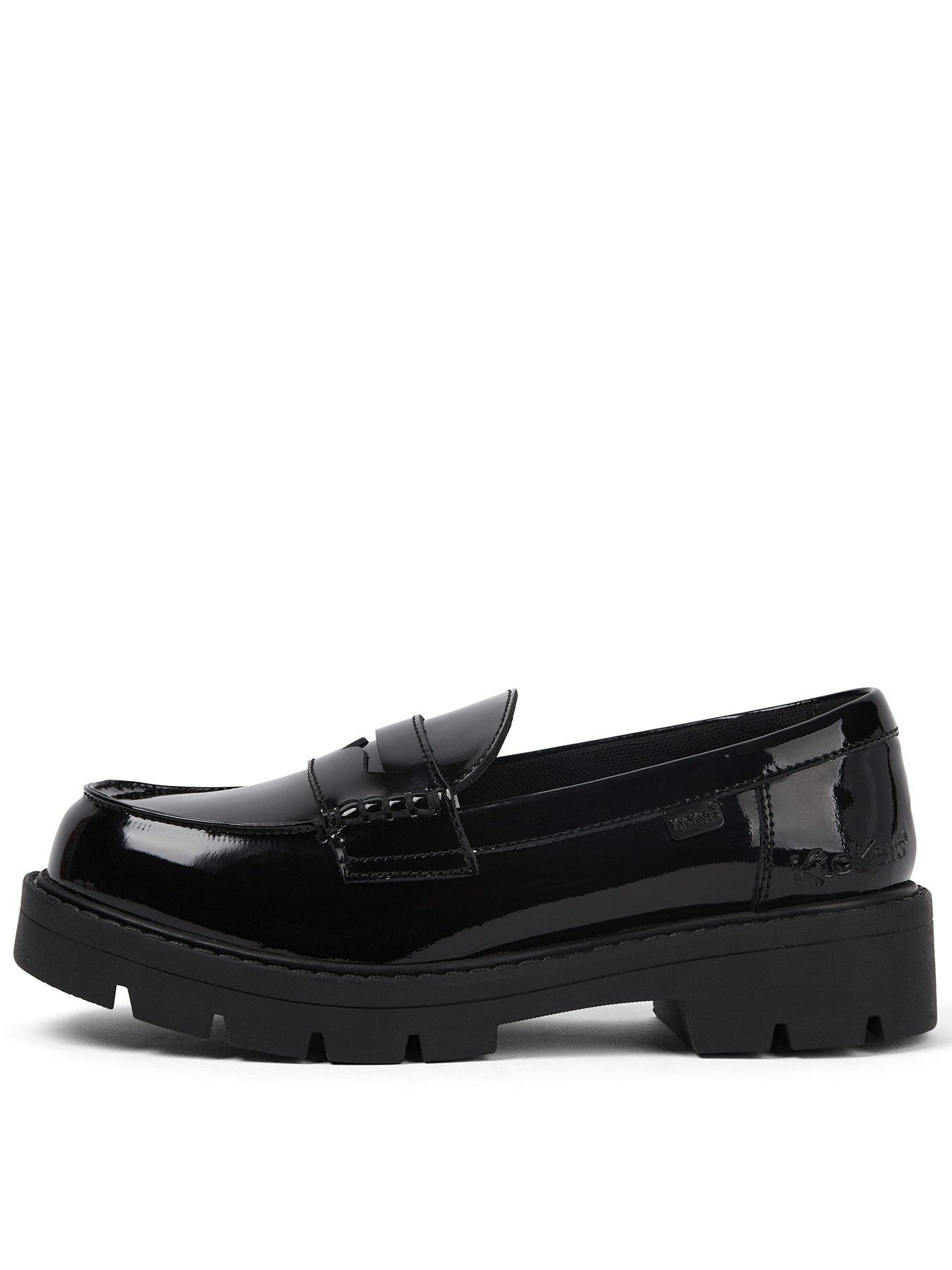  image of kickers-junior-kori-loafer-patl-jf-blk-black