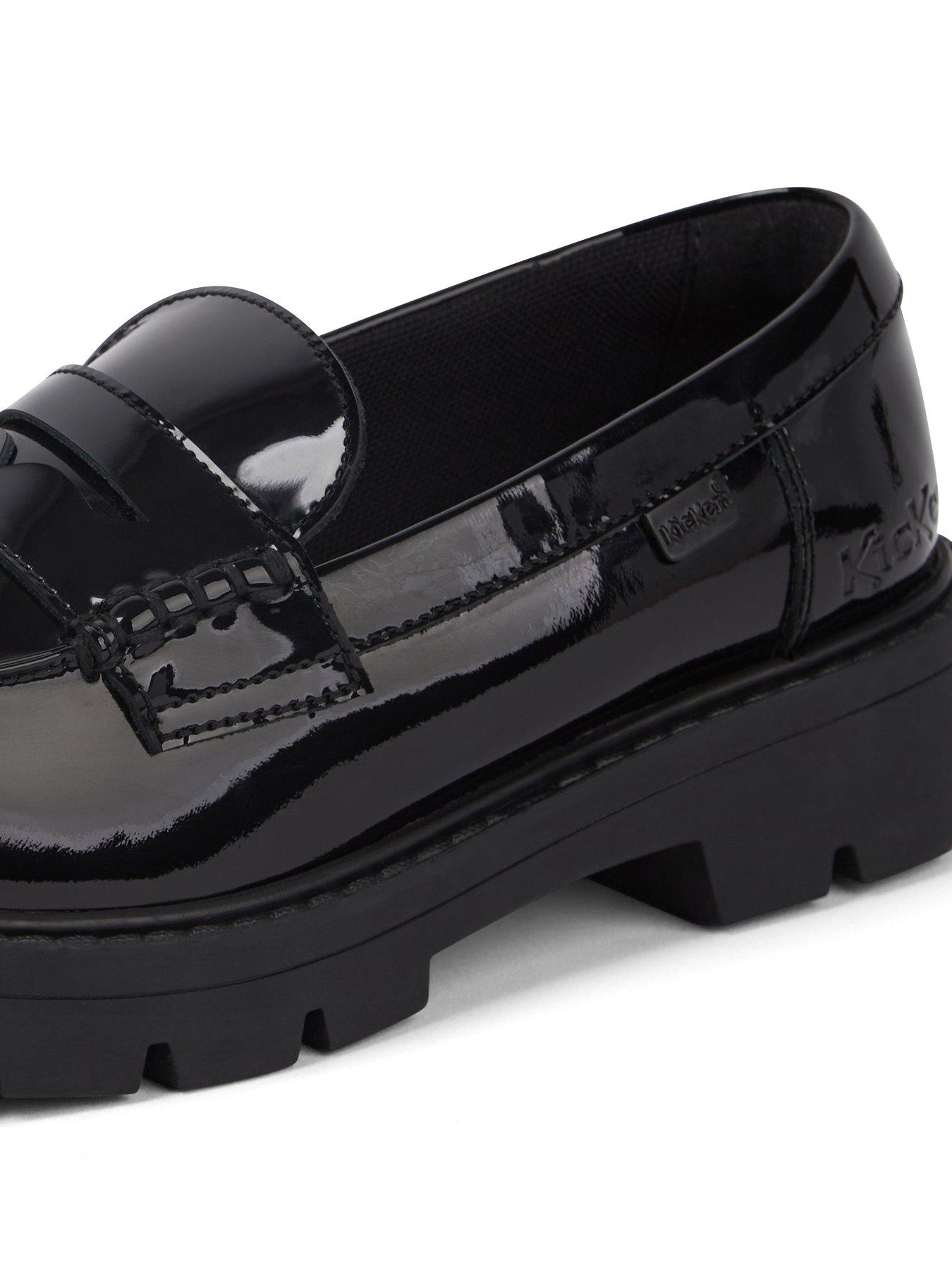 Image 6 of 6 of Kickers Junior Kori Loafer Patl Jf Blk - Black
