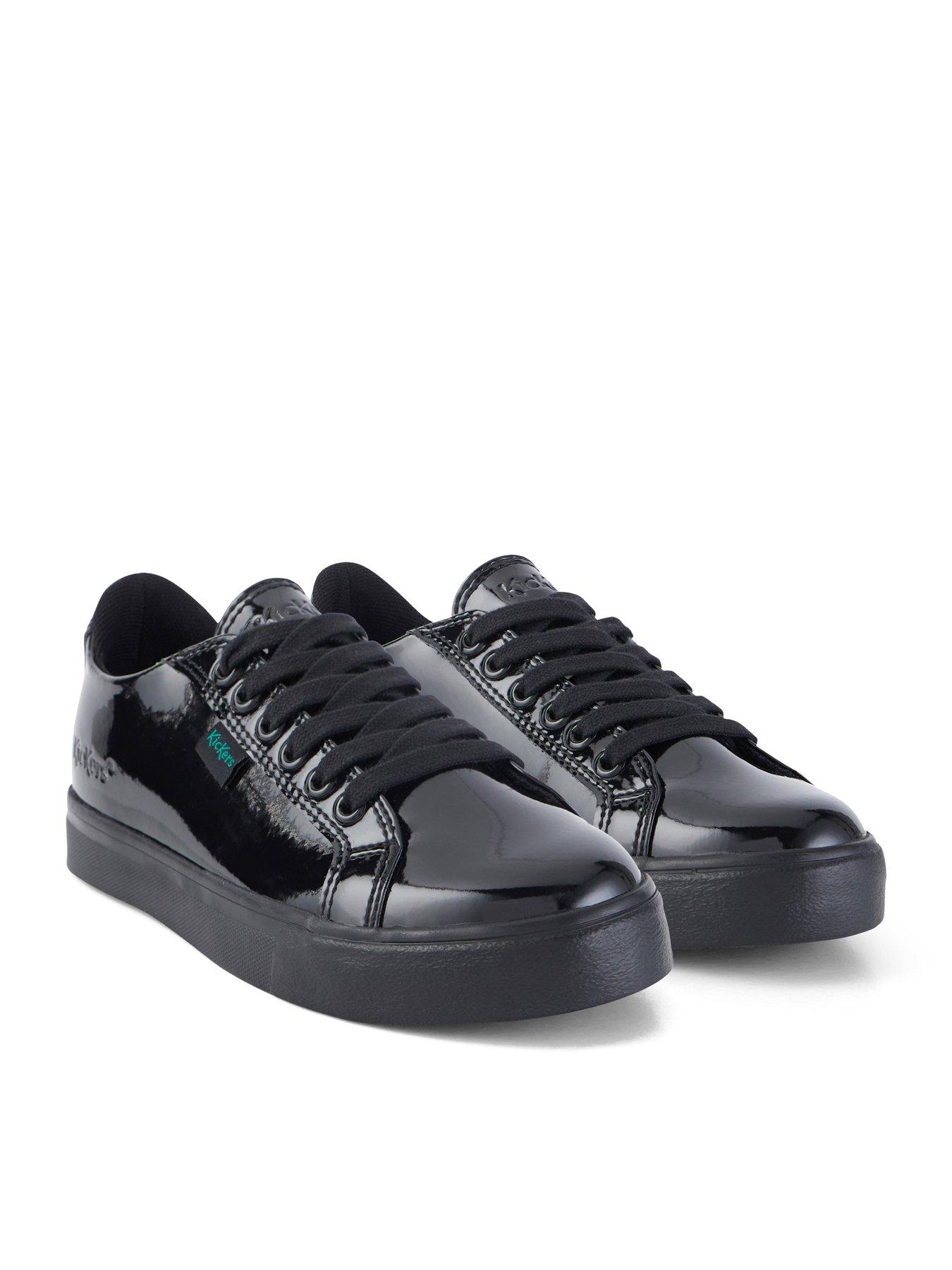 Image 6 of 6 of Kickers Junior Tovni Lacer Patl Jf Blk - Black