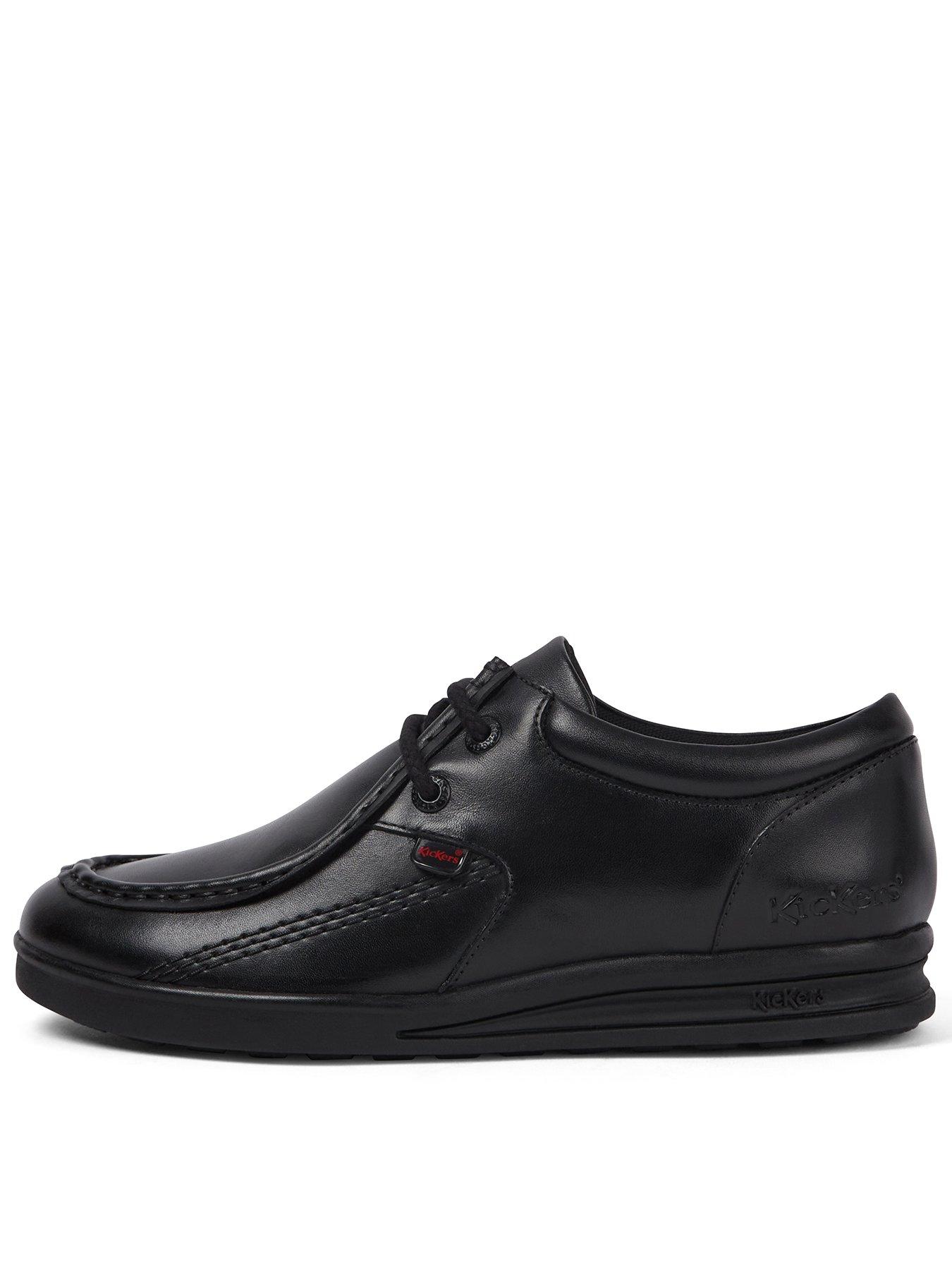 Image 1 of 6 of Kickers Youth Troiko Wall Lthr Ym Blk