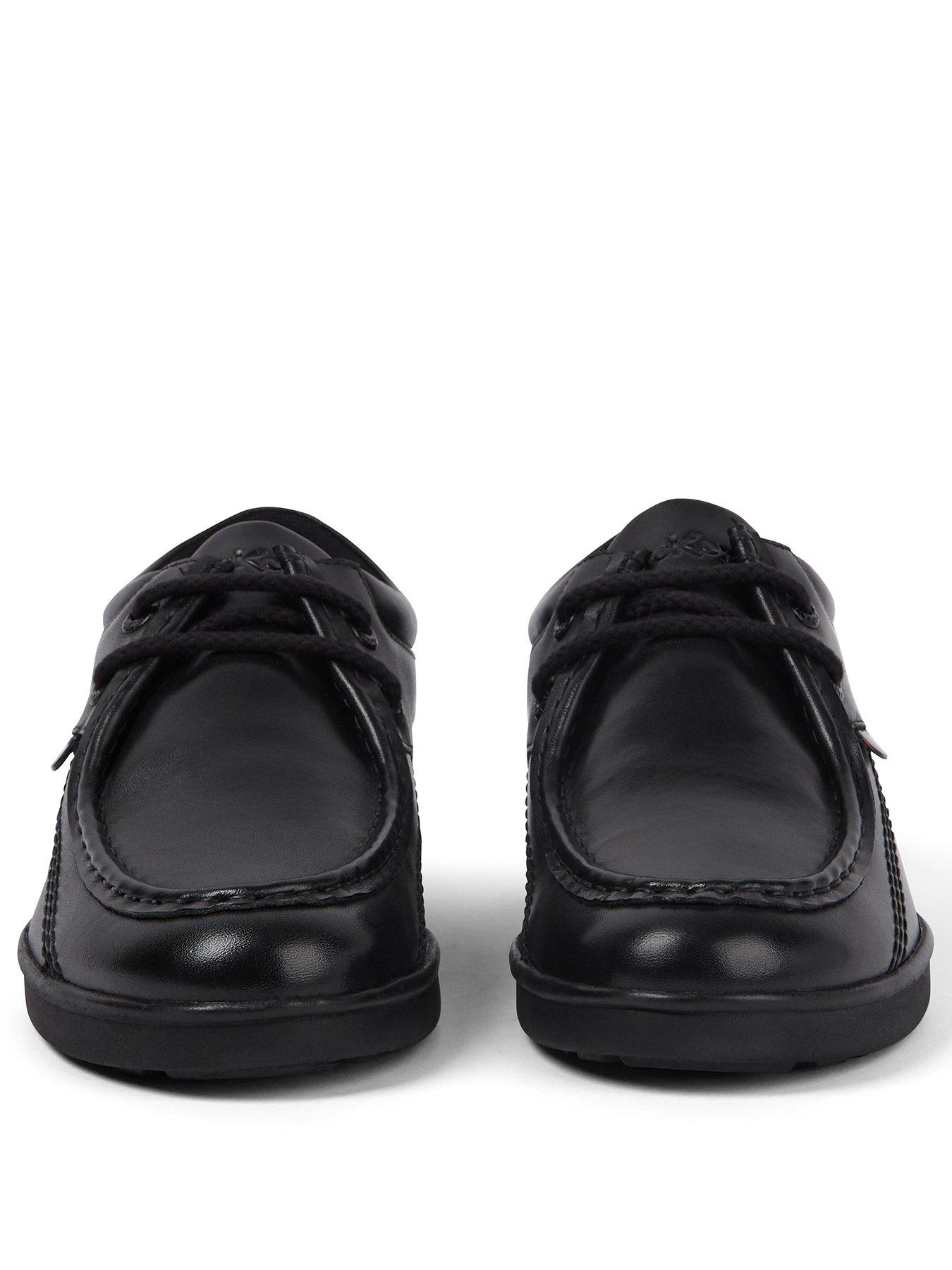 Image 2 of 6 of Kickers Youth Troiko Wall Lthr Ym Blk