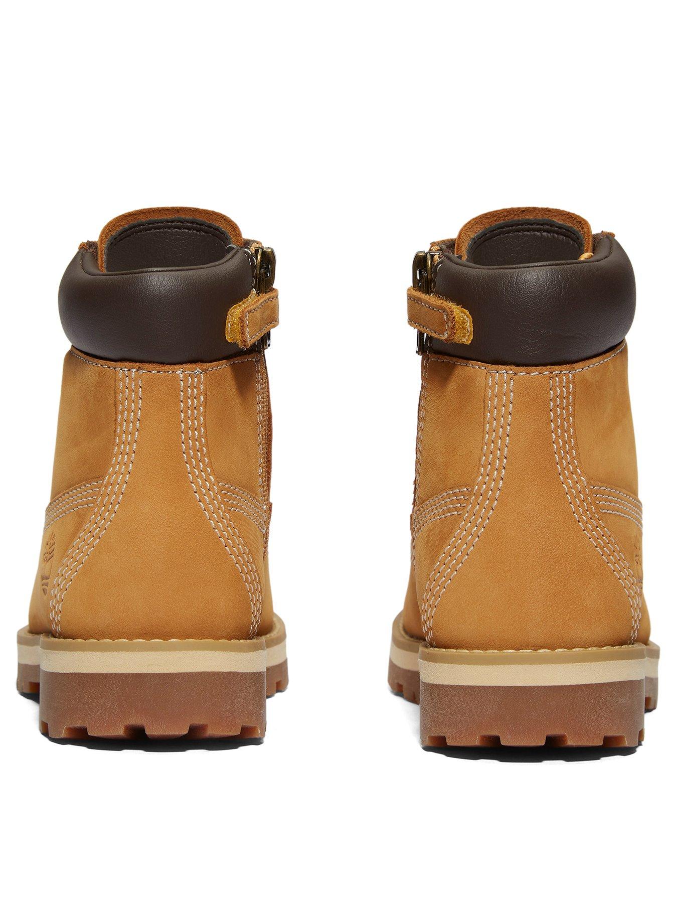 Image 3 of 6 of Timberland Junior Mid Lace Boots - Brown