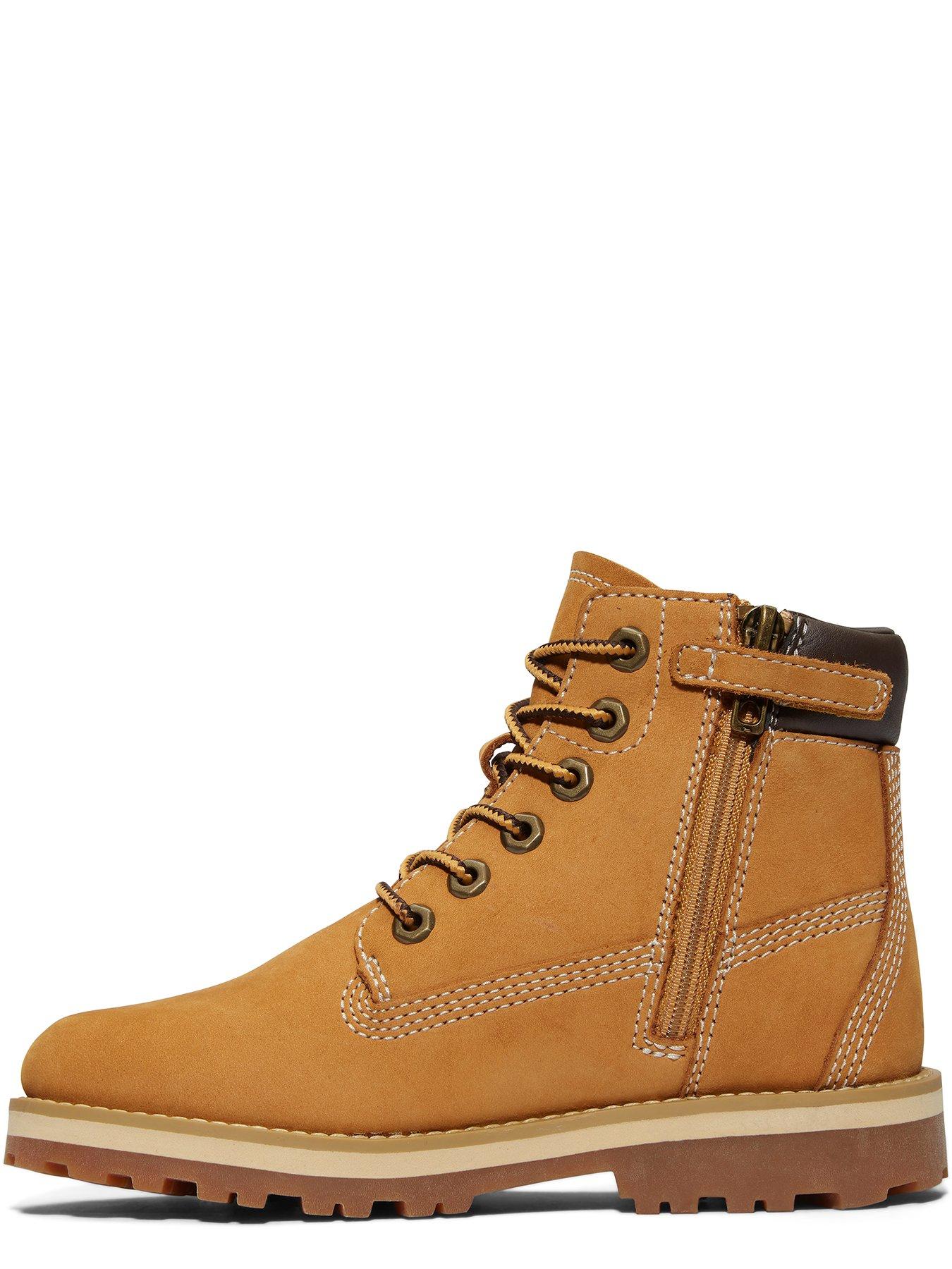 Image 5 of 6 of Timberland Junior Mid Lace Boots - Brown