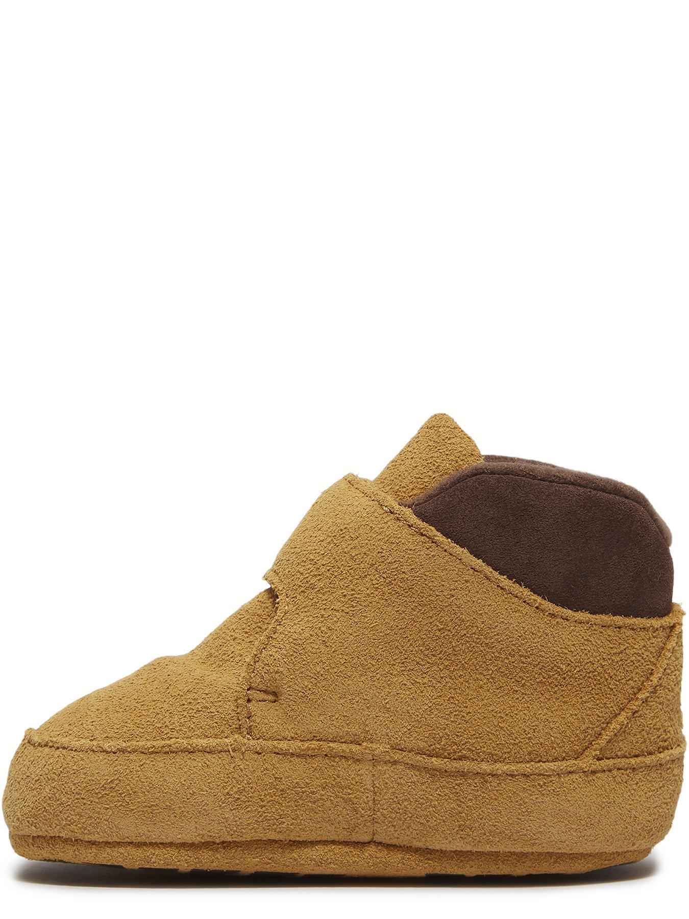Image 4 of 5 of Timberland Crib Bootie Hook &amp; Loop Boot - Brown