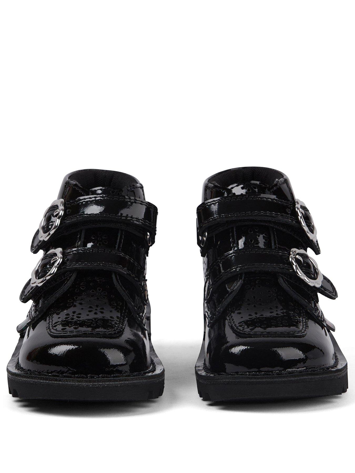 Image 2 of 6 of Kickers Toddler Kick Hi Meadow Patl If Blk - Black