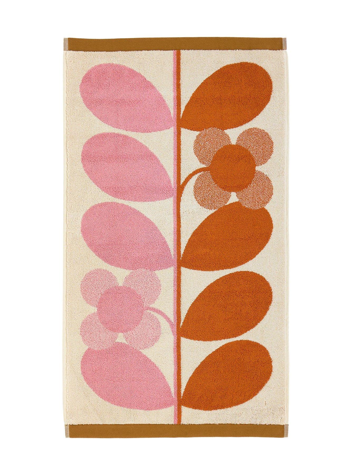  image of orla-kiely-stem-bloom-100-cotton-towel-collection
