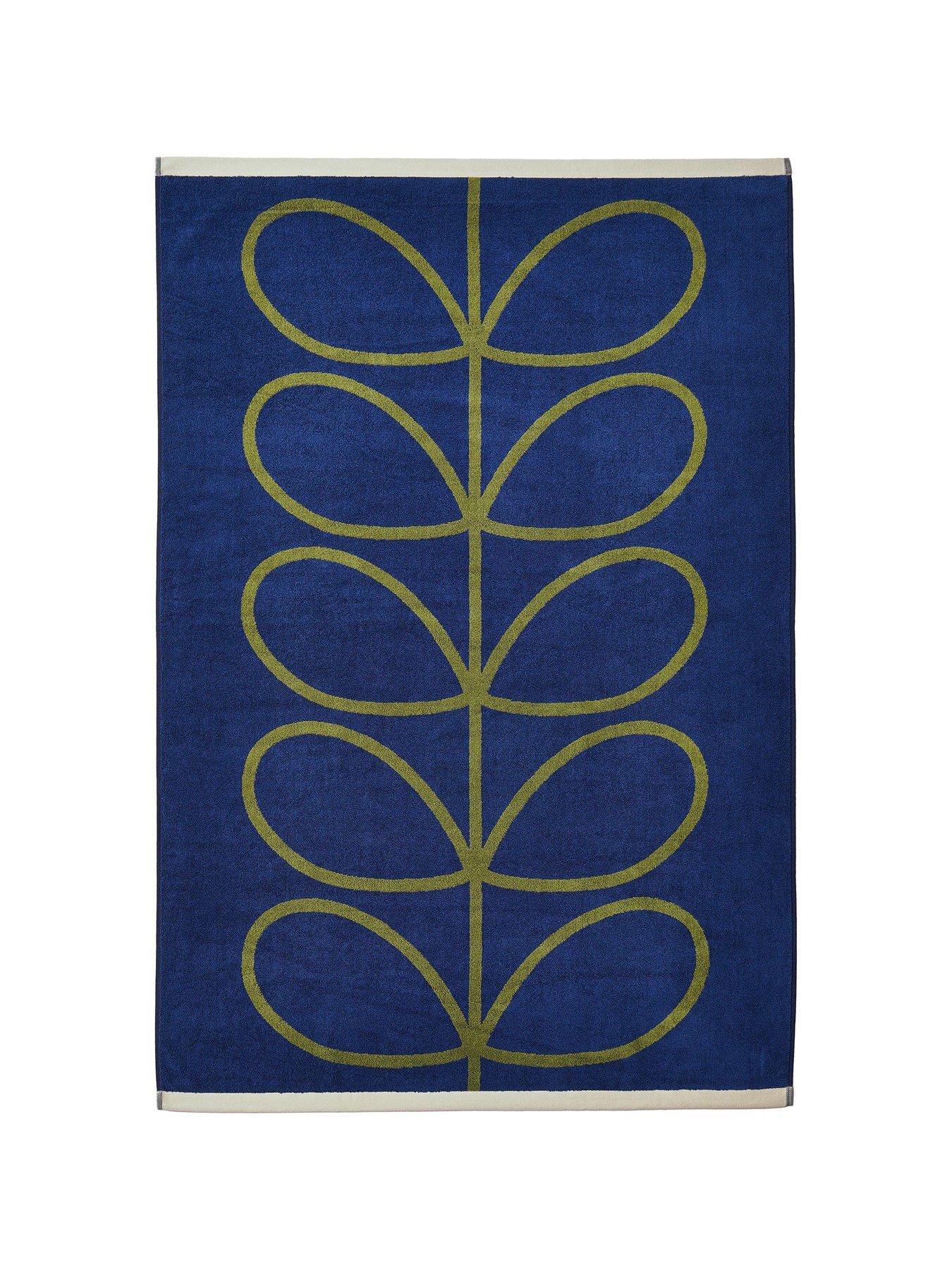 Image 4 of 7 of Orla Kiely Linear Stem 100% Cotton Bath Mat