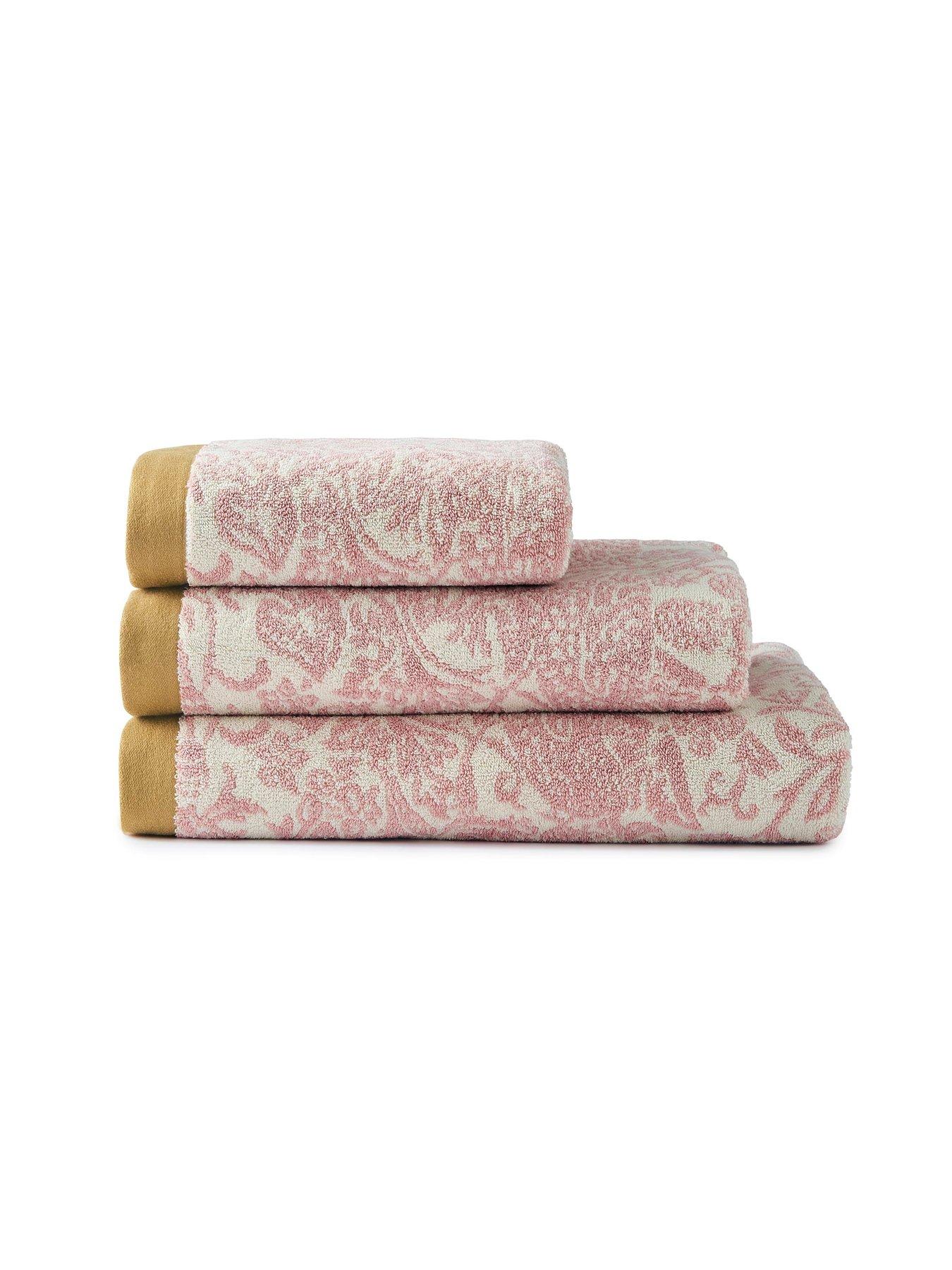 Image 6 of 7 of William Morris at Home Strawberry Thief 100% Cotton Towel Collection