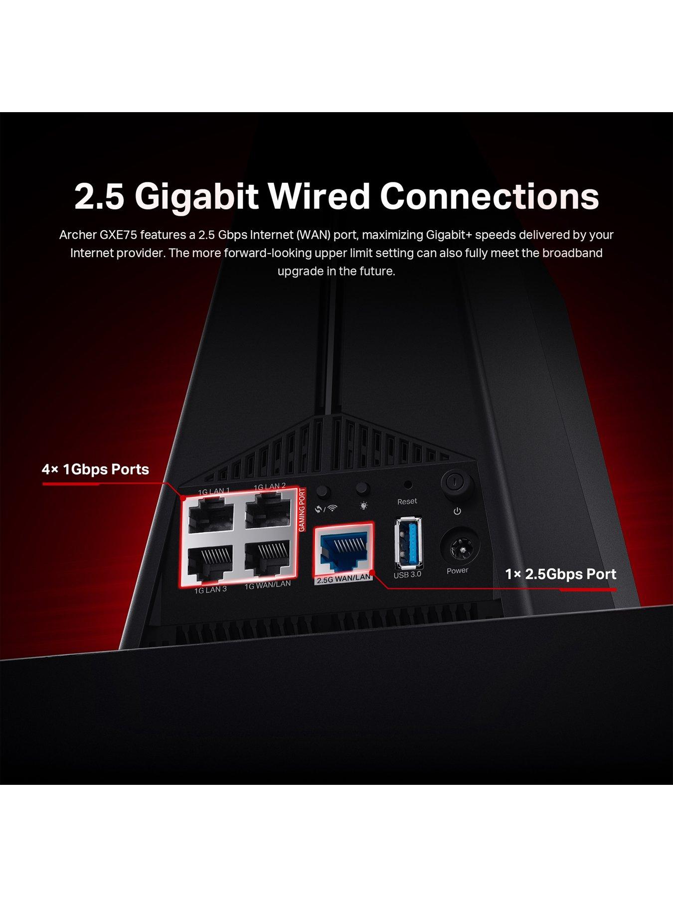 Image 5 of 7 of TP Link Archer GXE75 Wi-Fi 6E Gaming Router