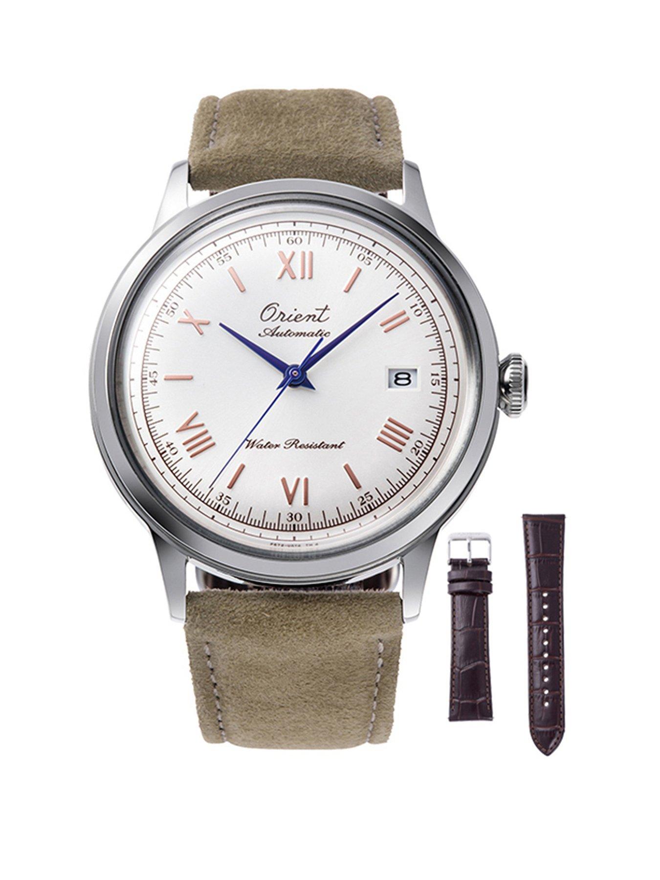 Orient Bambino Automatic Limited Edition Leather Strap Watch | Littlewoods