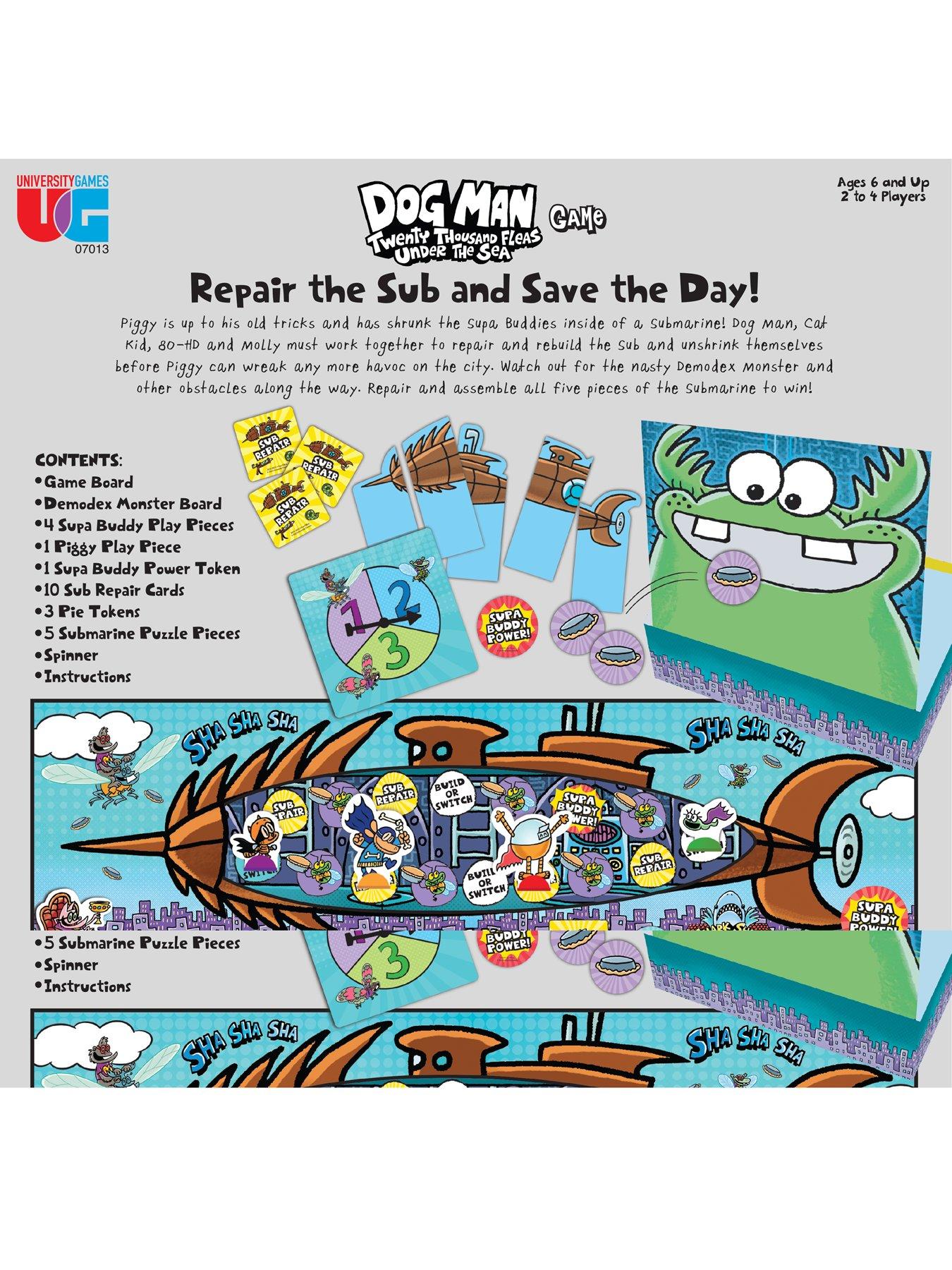  image of university-games-dogman-20000-fleas-under-the-sea-game-board-game