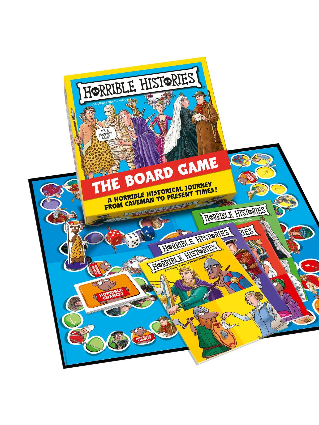  image of university-games-horrible-histories-the-board-game