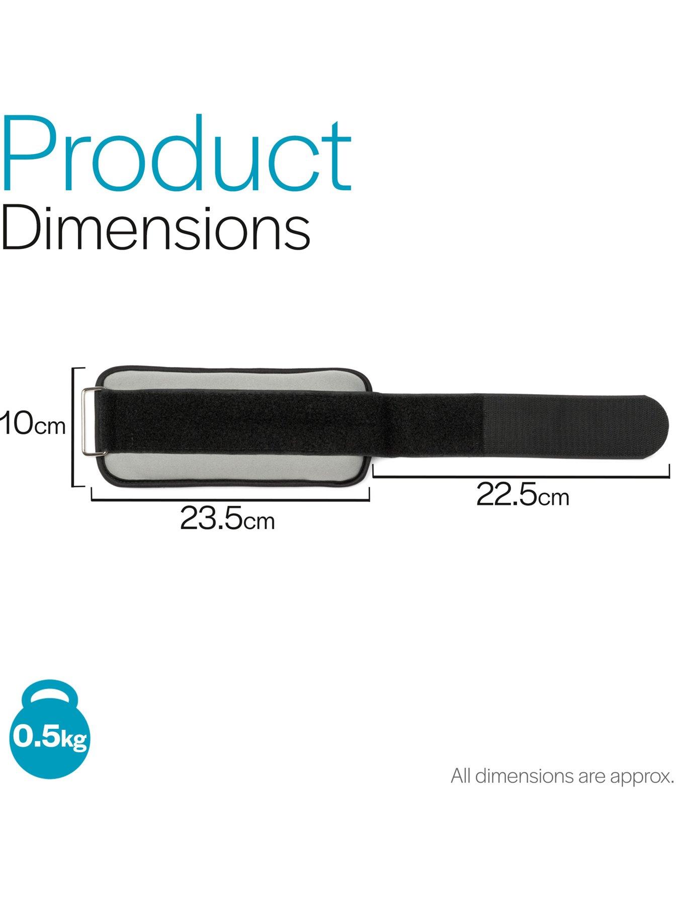  image of core-balance-ankle-weights-2-x-05kg