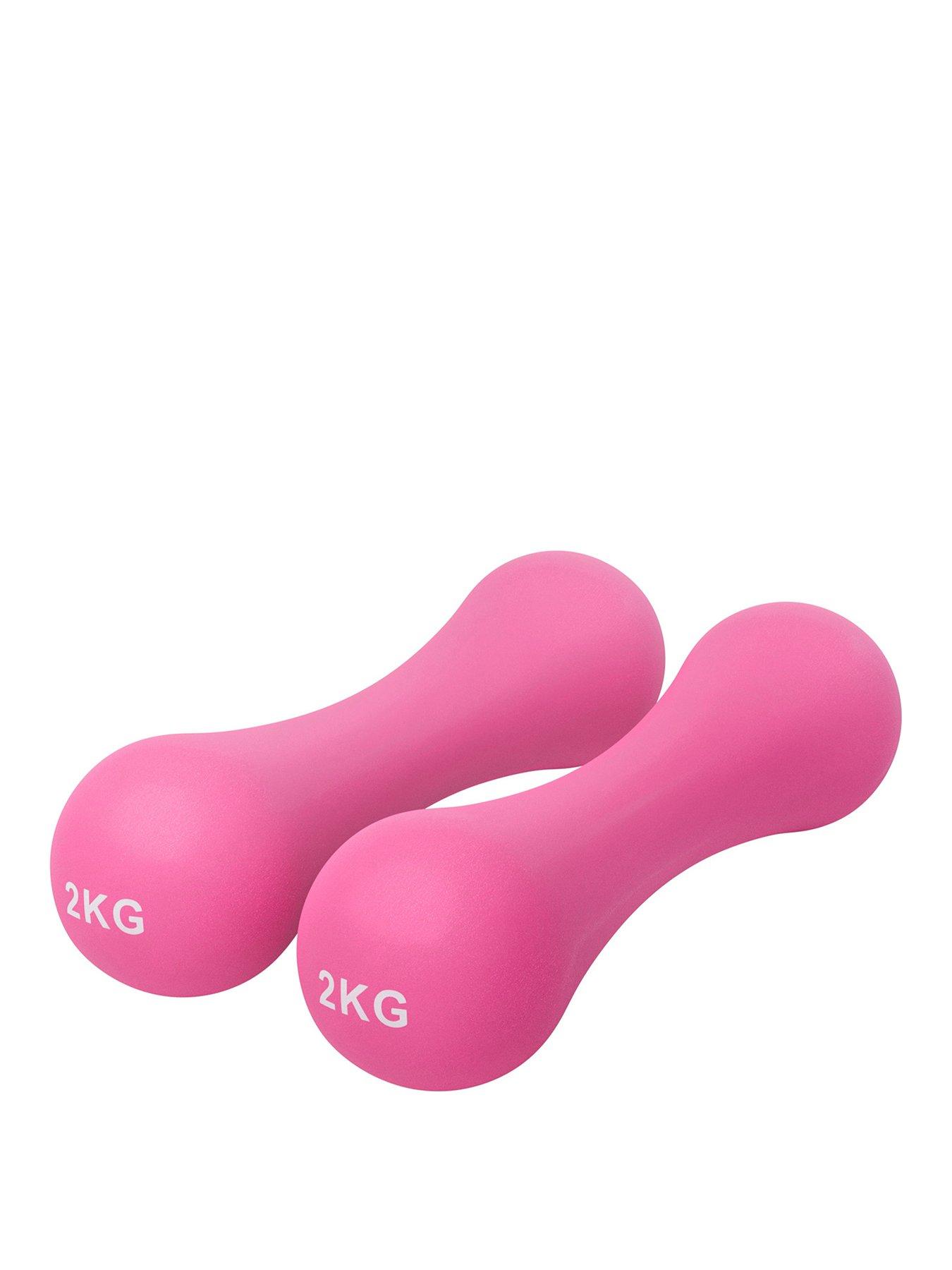  image of core-balance-bone-neoprene-dumbbells-2-x-2kg