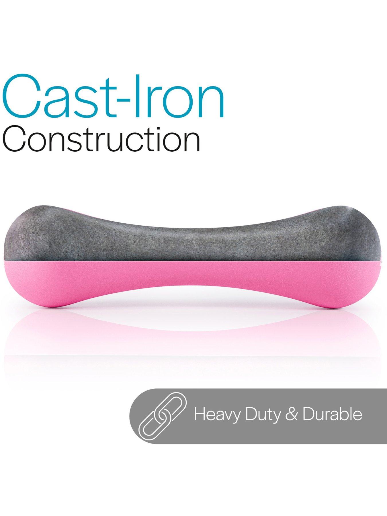  image of core-balance-bone-neoprene-dumbbells-2-x-2kg