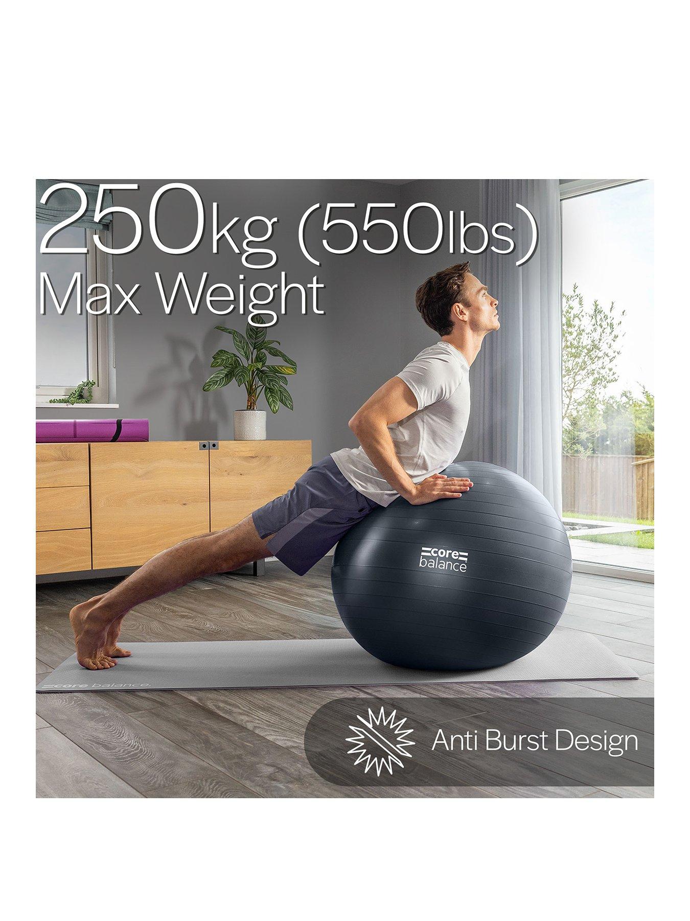  image of core-balance-black-gym-ball-85cm
