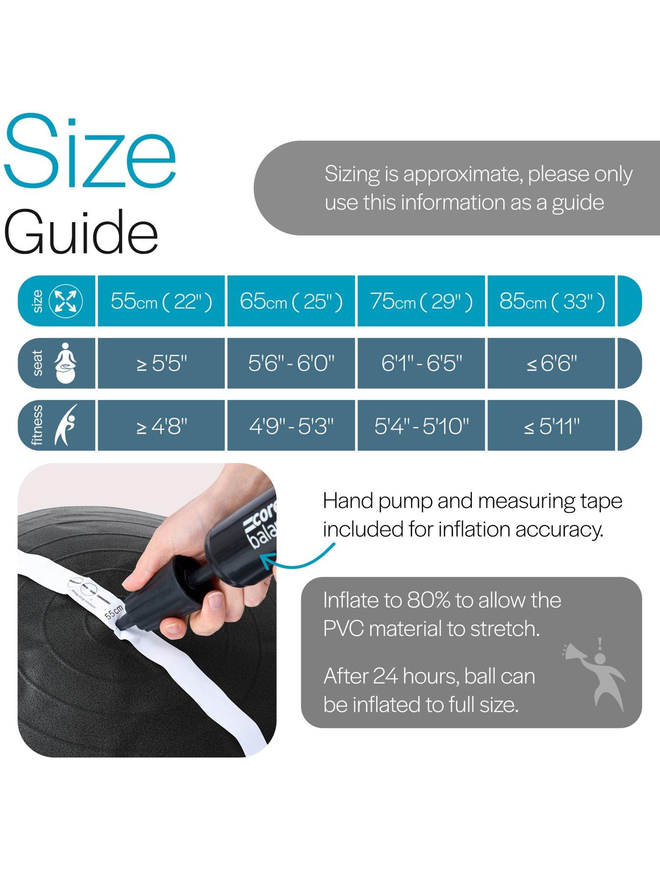  image of core-balance-black-gym-ball-85cm