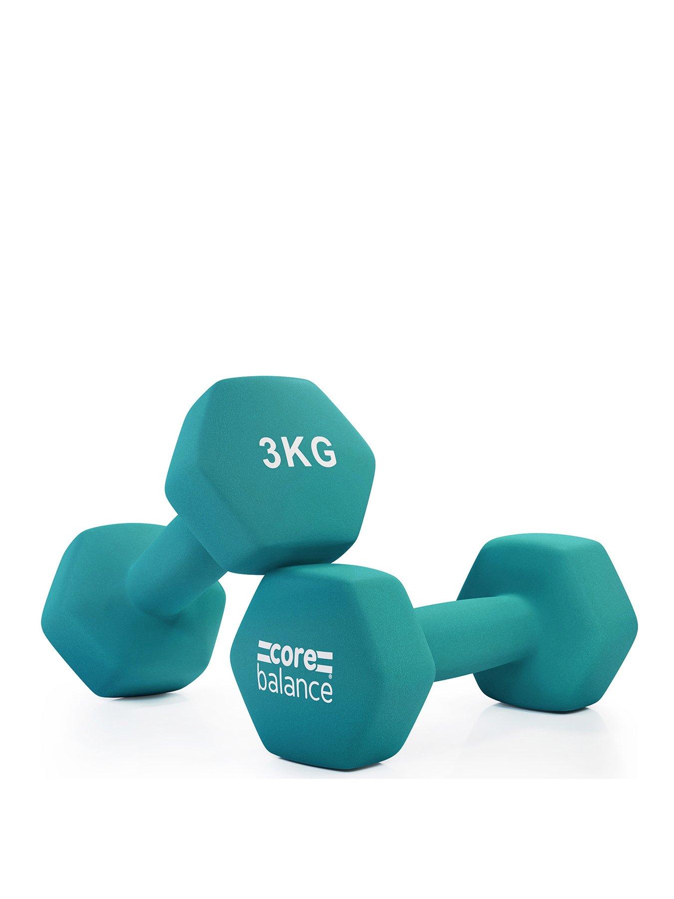 undefined Hex Neoprene Dumbbells (2 x 3kg)