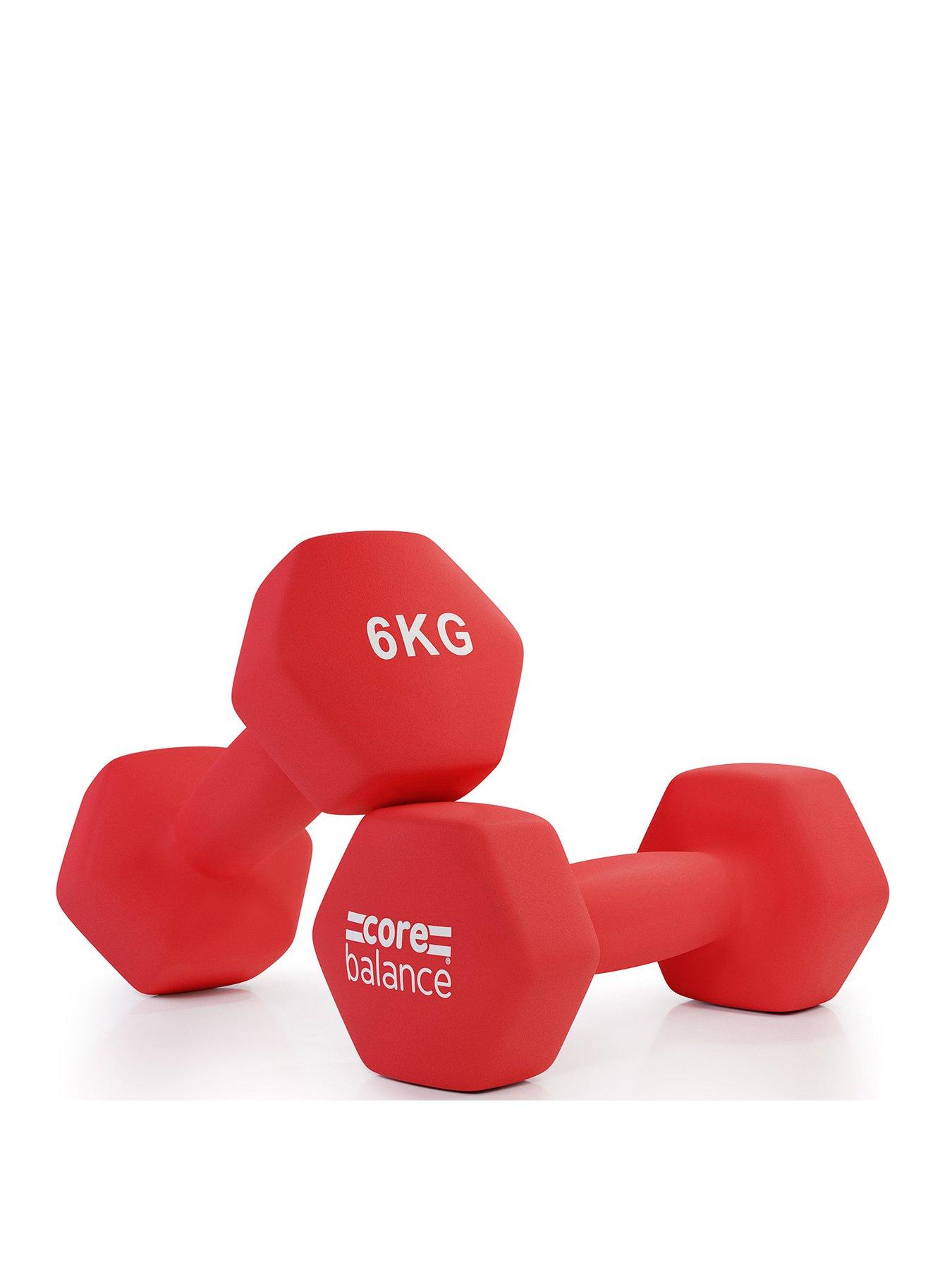 undefined Hex Neoprene Dumbbells (2 x 6kg)