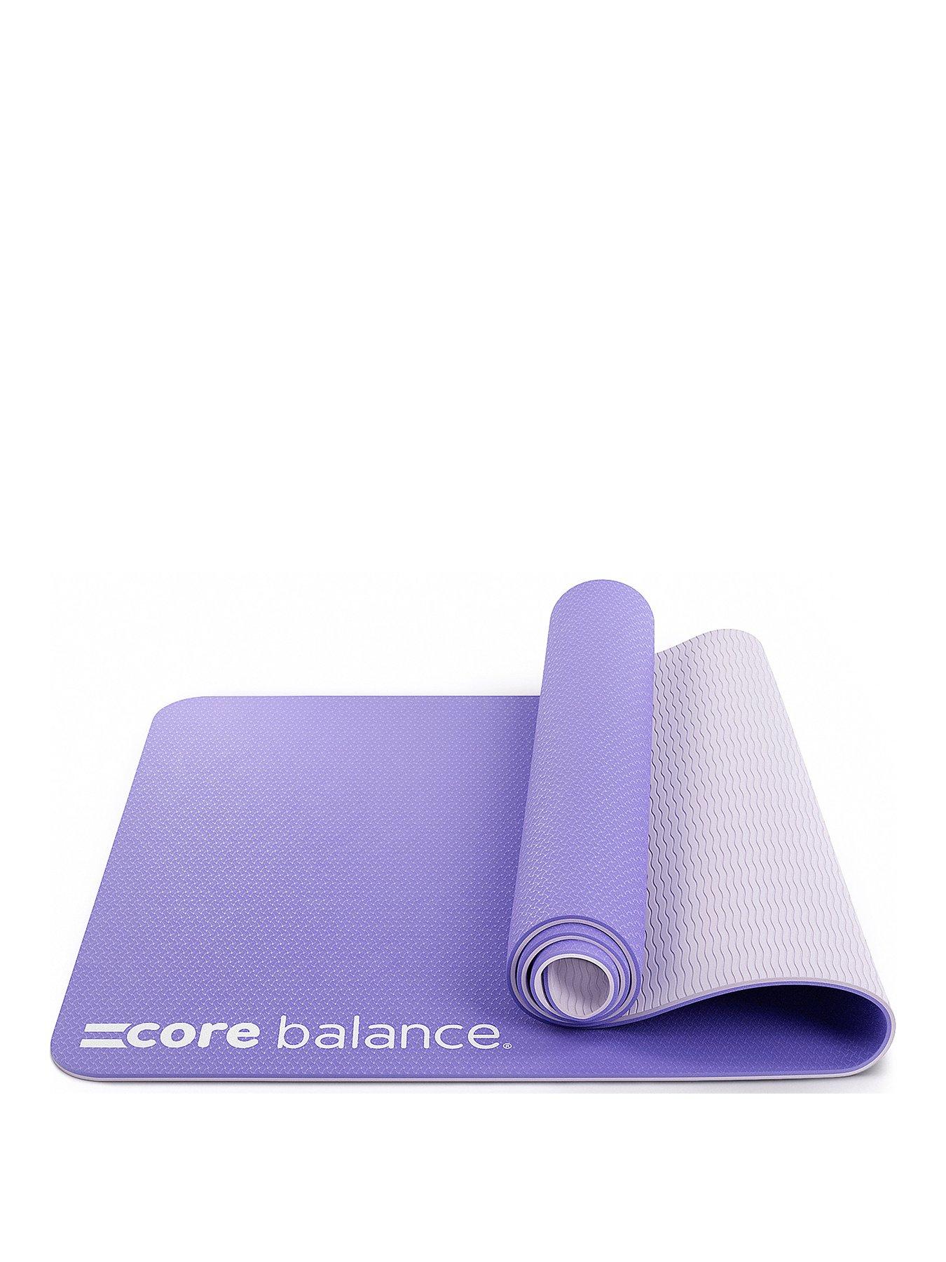 undefined Purple TPE Foam Exercise Mat