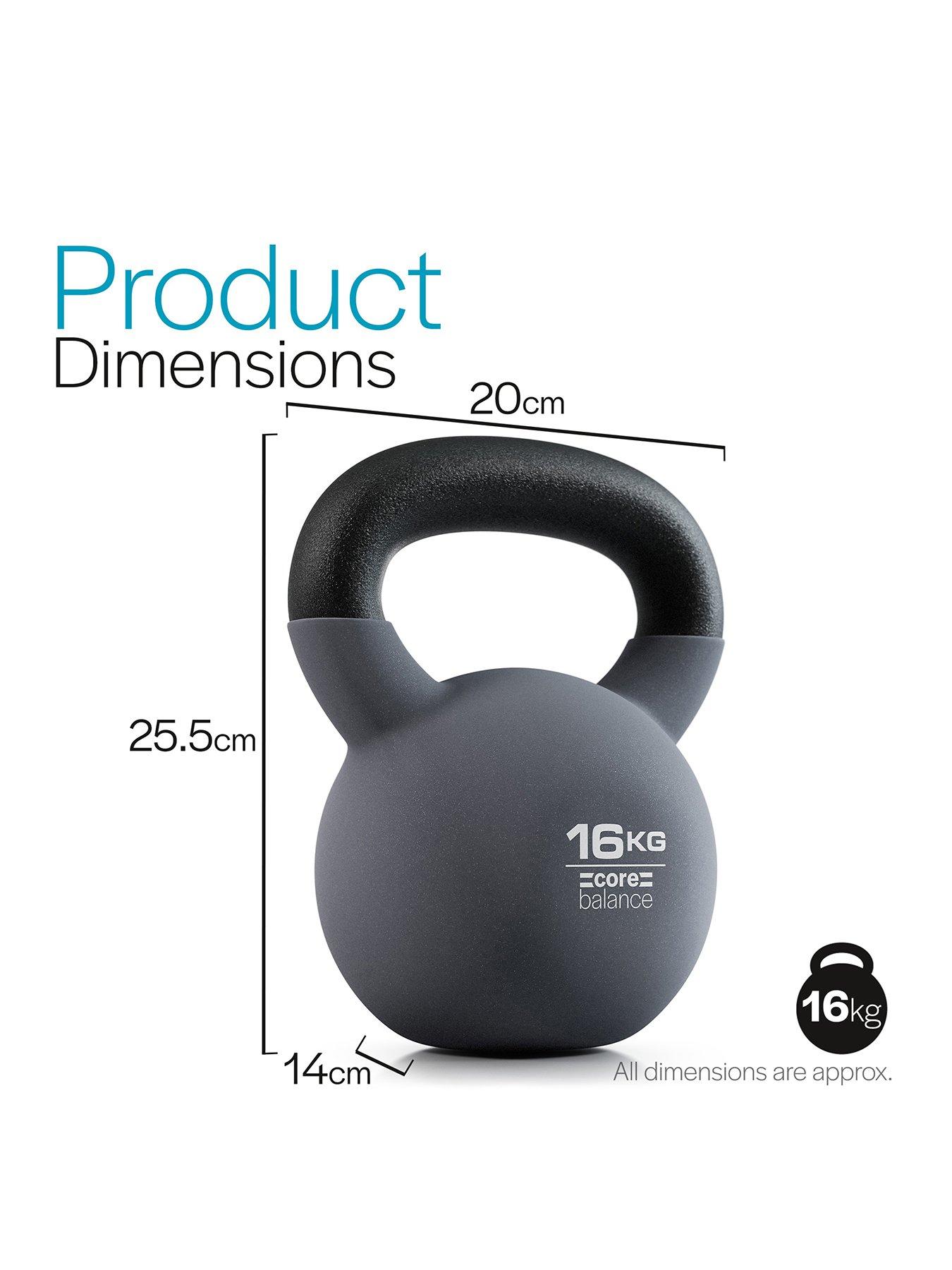 Image 2 of 5 of Core Balance Neoprene Kettlebell (16kg)