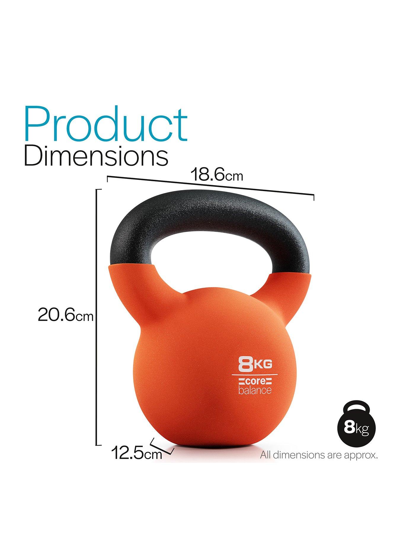  image of core-balance-neoprene-kettlebell-8kg