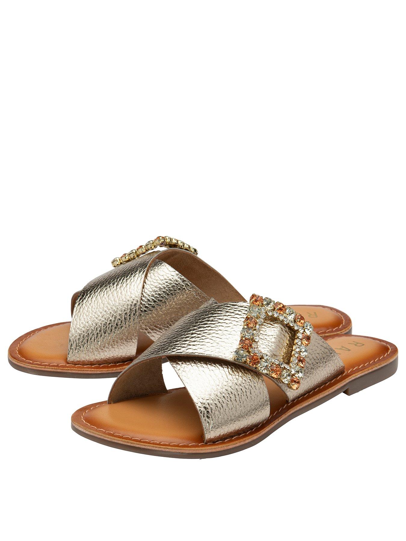  image of ravel-polmont-ii-flat-sandals-gold