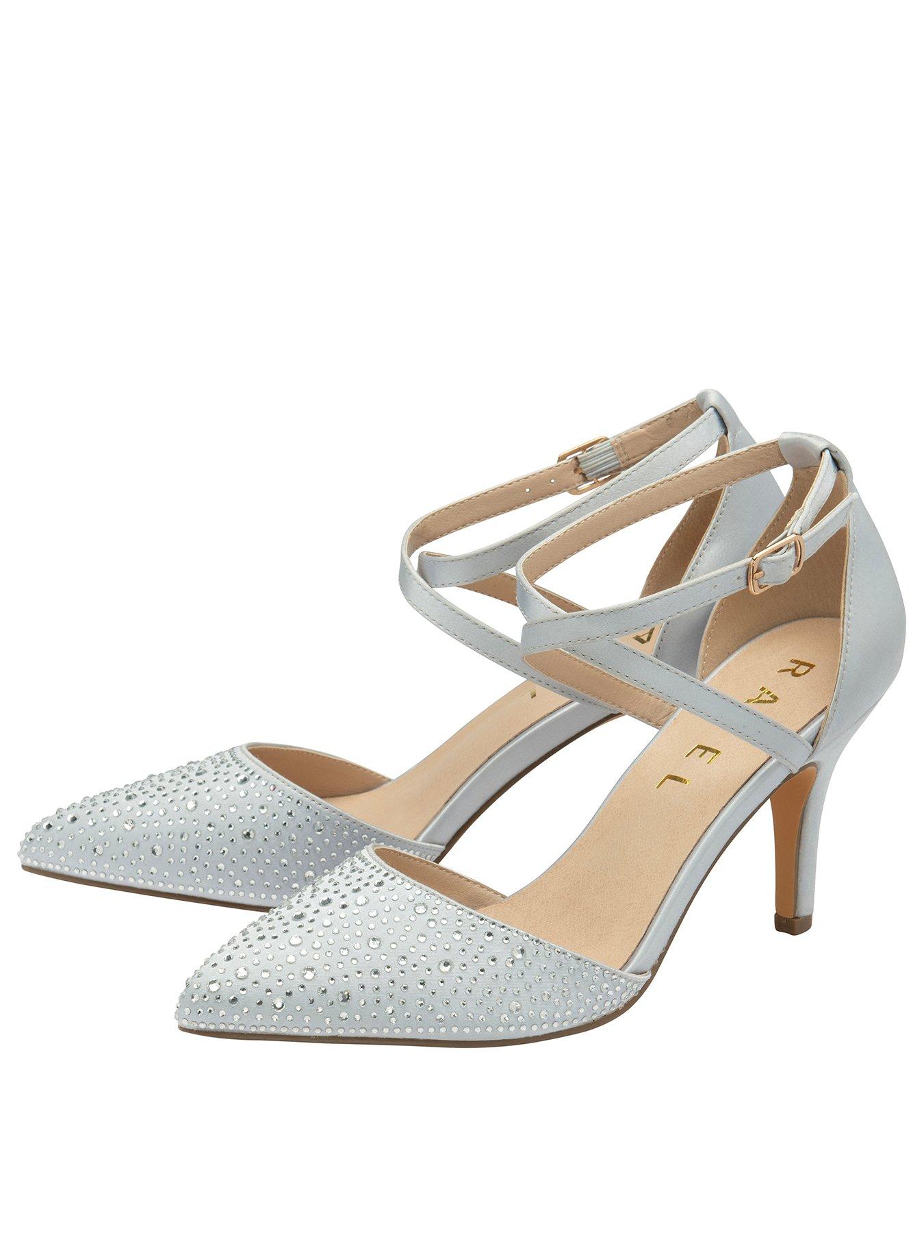  image of ravel-rainsville-heeled-shoes-silver-satin