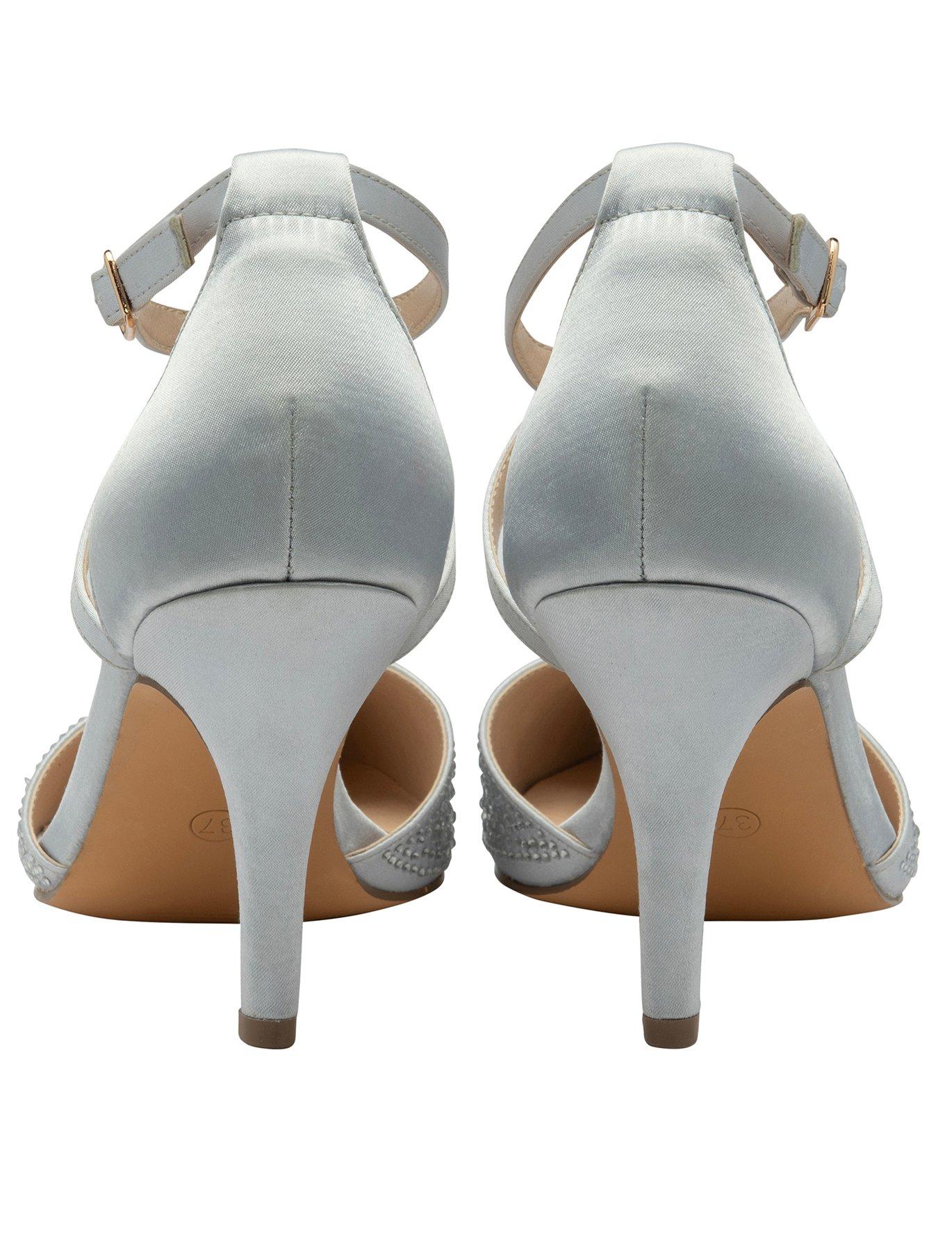  image of ravel-rainsville-heeled-shoes-silver-satin