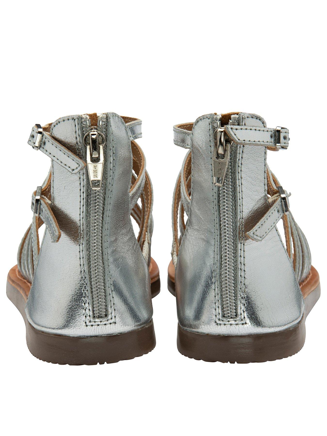  image of ravel-etton-flat-sandals-silver-foil