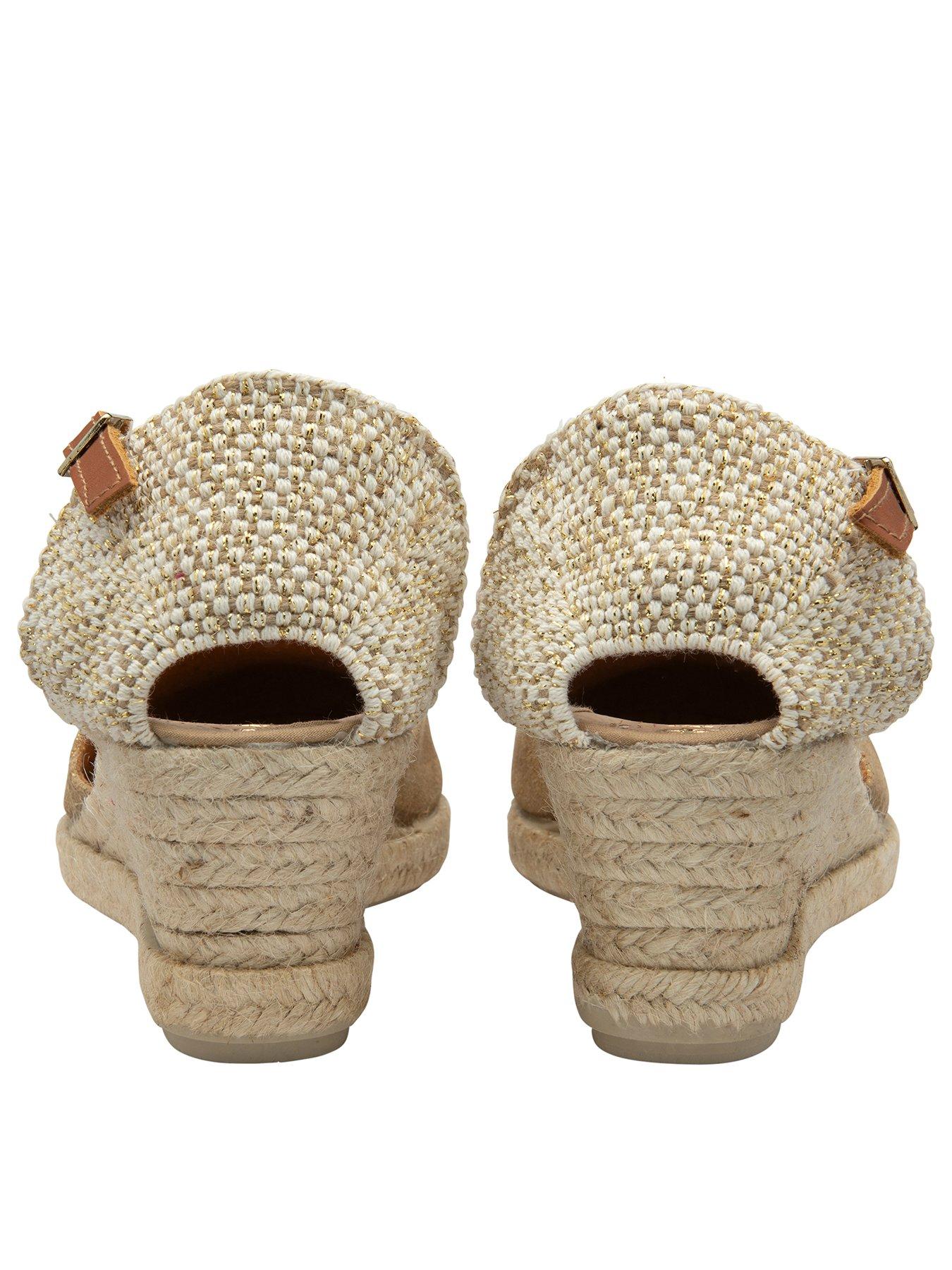  image of ravel-vista-wedge-shoes-gold-leather