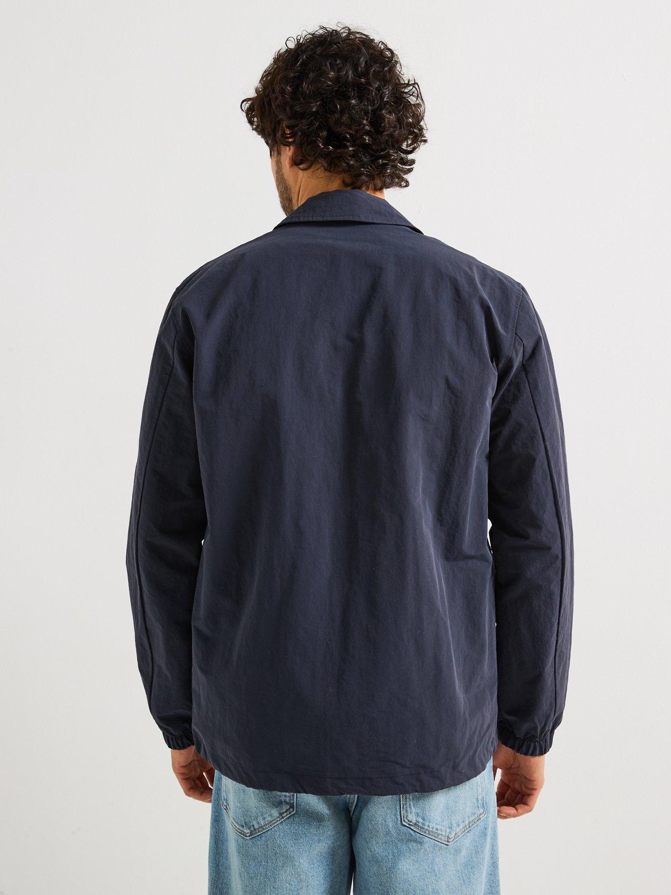 Selected Homme Archive Coach Jacket - Navy | Littlewoods