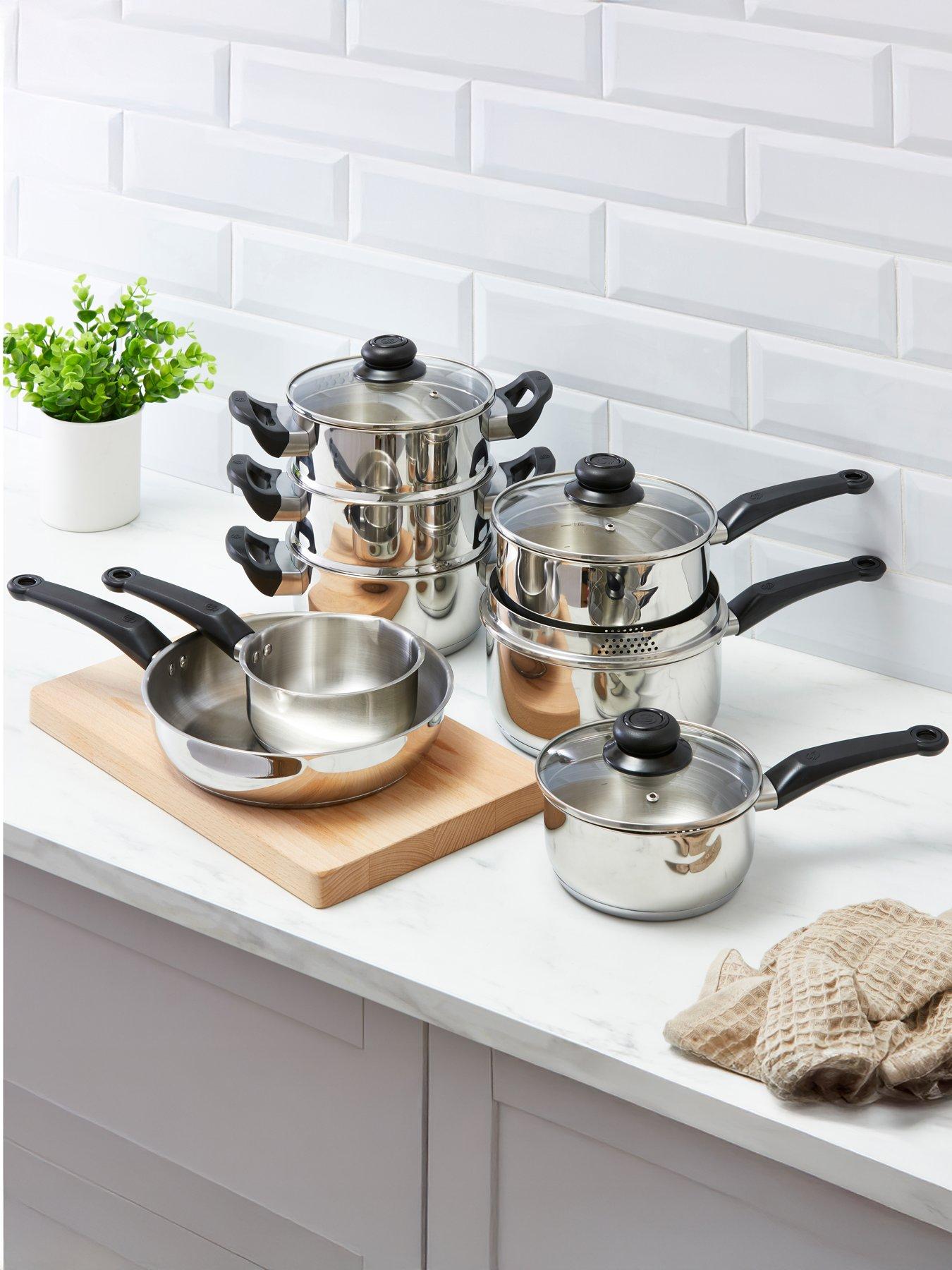 swan-townhouse-8-piece-stainless-steel-pan